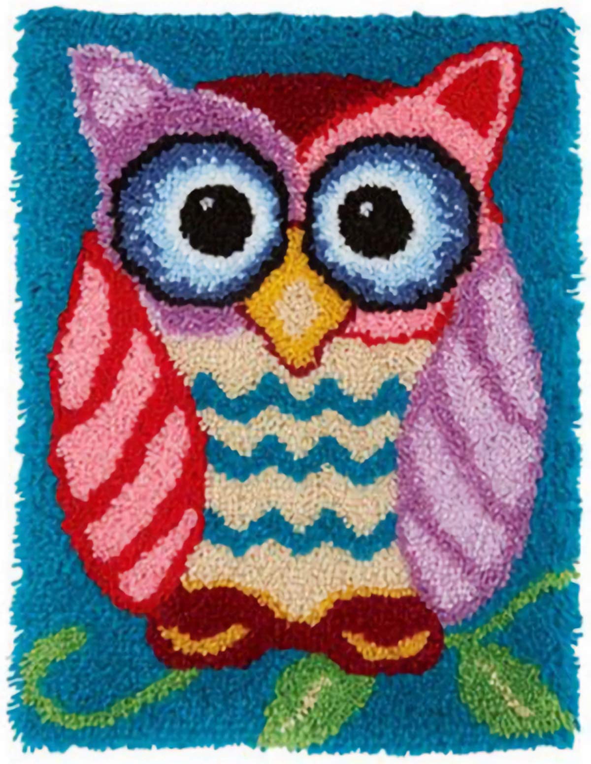 Numptain Latch Hook Kits for Kids,DIY Rug Crafts Owl Pattern Color Printed  Canvas,Latch Hook Kits for Beginners Handmade Needlework Crafts Home  Decoration,12x12 - Yahoo Shopping