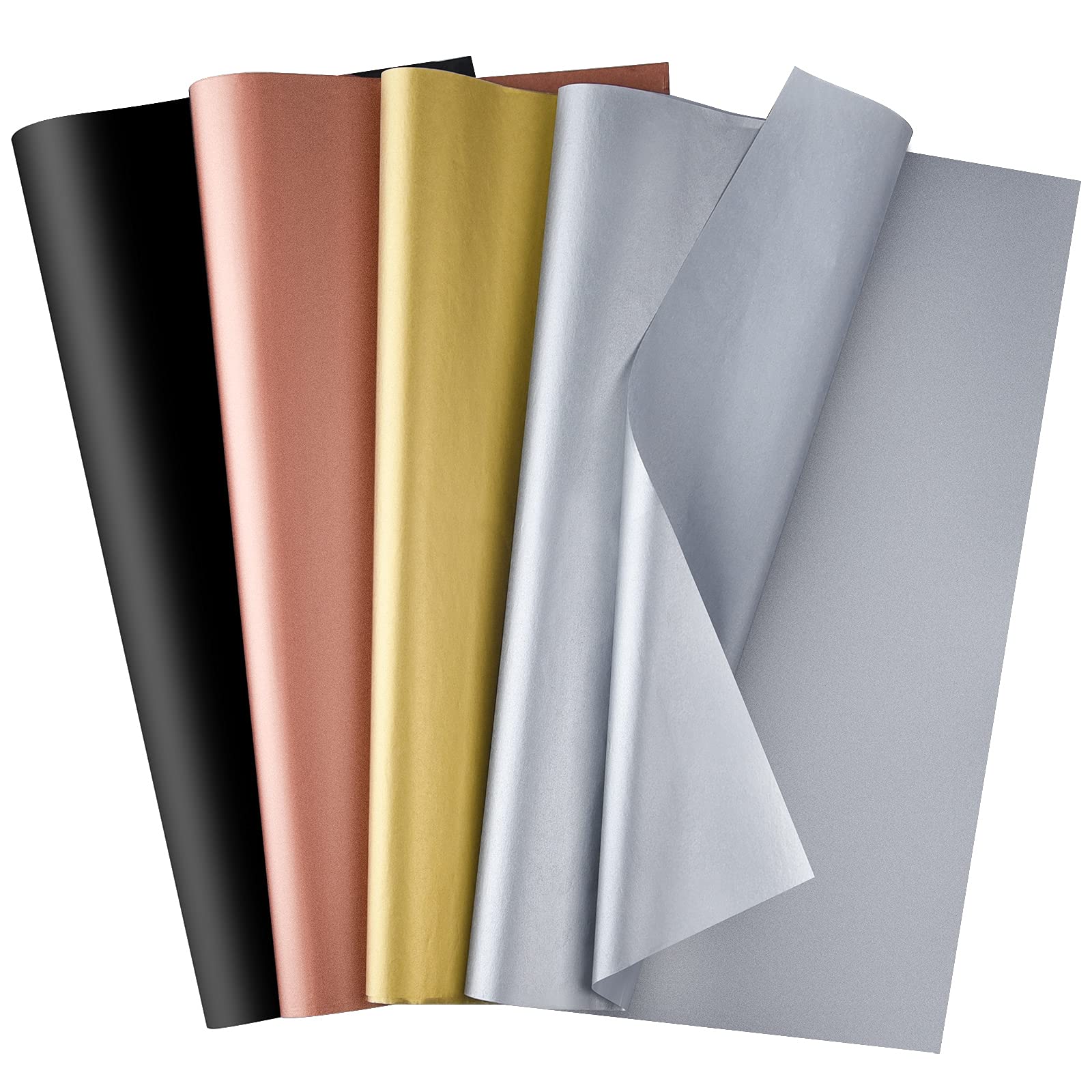 MIAHART 90 Sheets Metallic Gift Wrapping Paper Tissue Paper Bulk