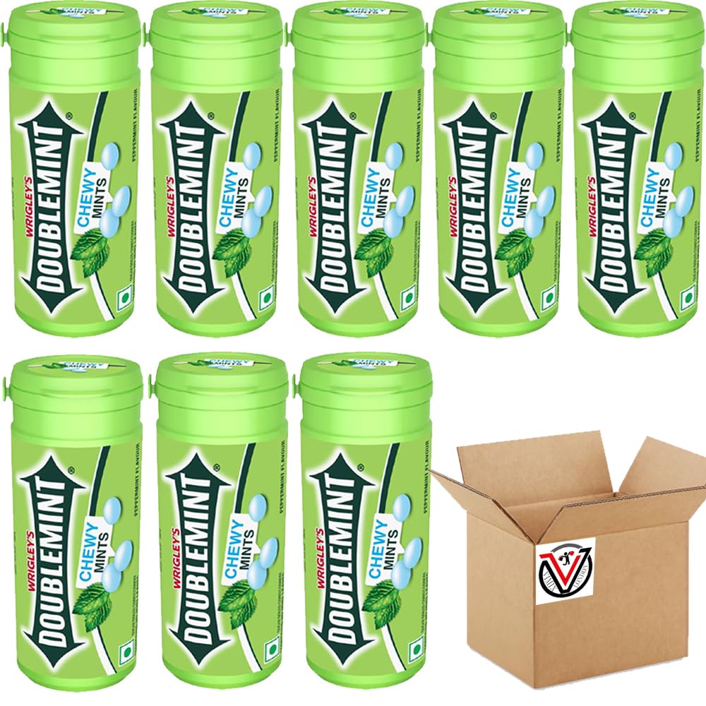 Instant Mints VIMIX Doublemint Peppermint Lemonmint Flavour Chewy Mints Tube 30.4g ...