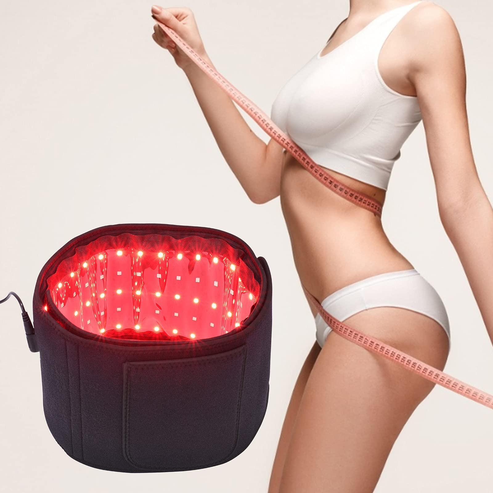 Red Light Therapy Belt for Weight Loss and Pain Relief