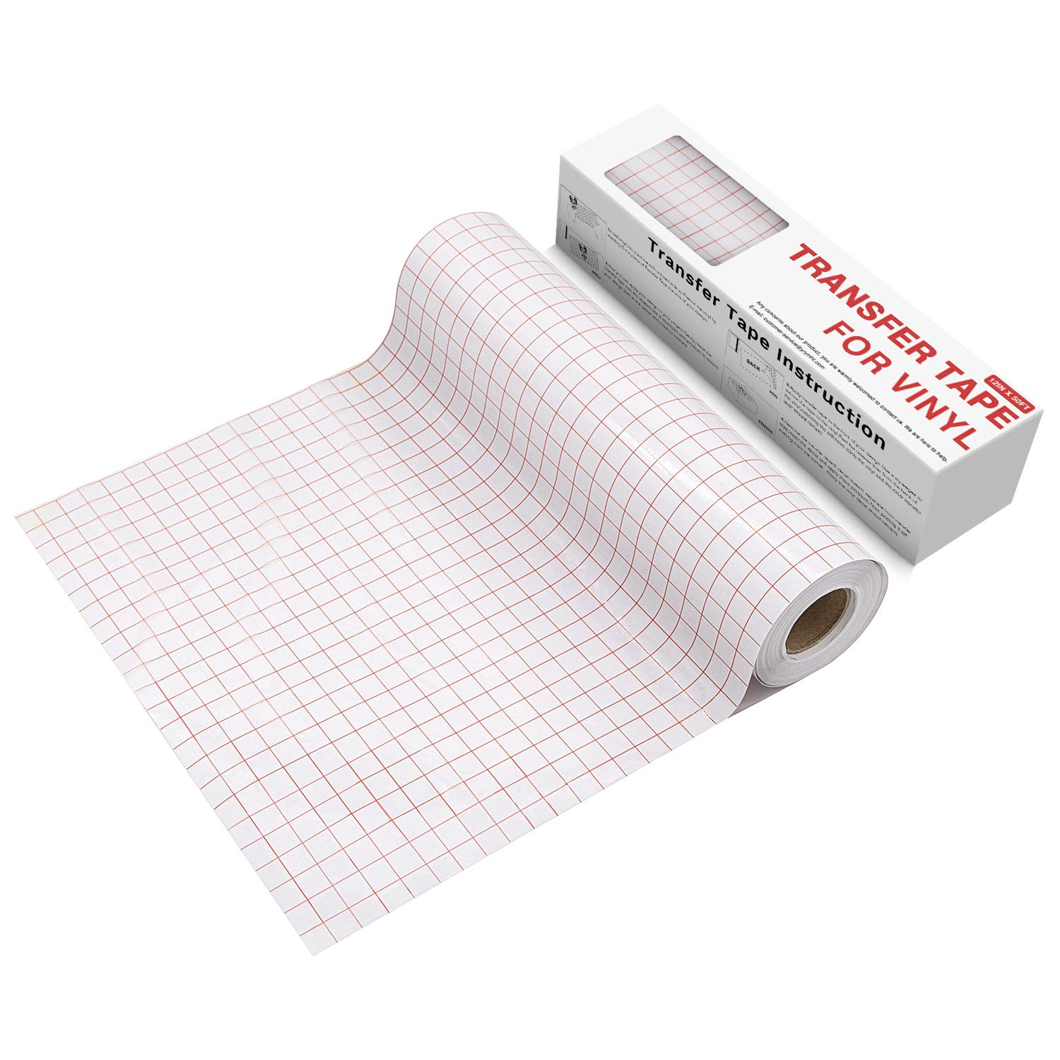 Vinyl Transfer Tape Roll - Craft Application Paper Transfer Paper for  Cricut