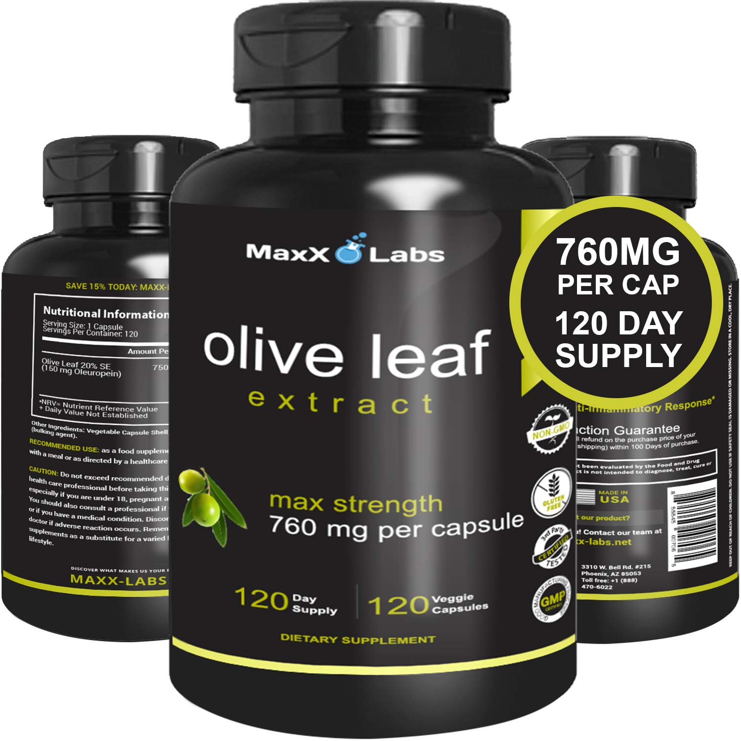 Best Olive Leaf Extract For Blood Pressure Best Olive Leaf Extract 750mg/120 Capsules - Super Strength Oleuropein