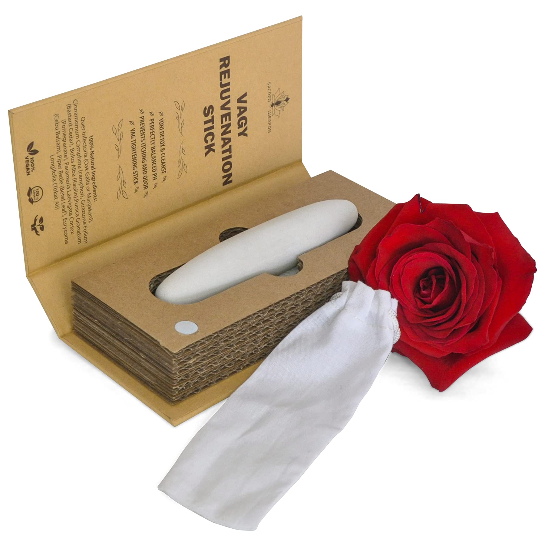 Vigina Sacred Weapon Tighting Stick - Instant Vaginal Tightening Wand for Vaginal  Odor, Rejuvenation & Detox - Vagic Stick for Women - 1 Count