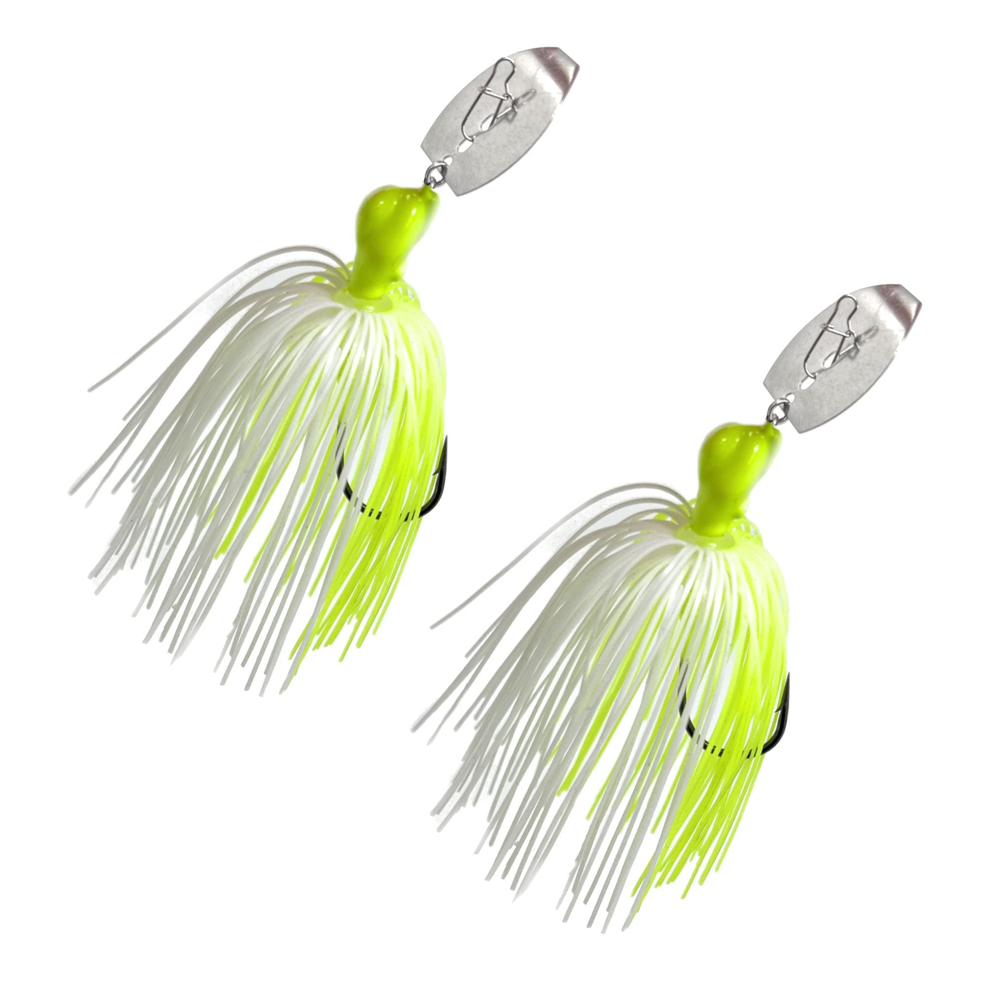 Reaction Tackle Tungsten Breaker Blade Jig Heads for Fishing - 2 Pack of  Fishing Jigs for Large