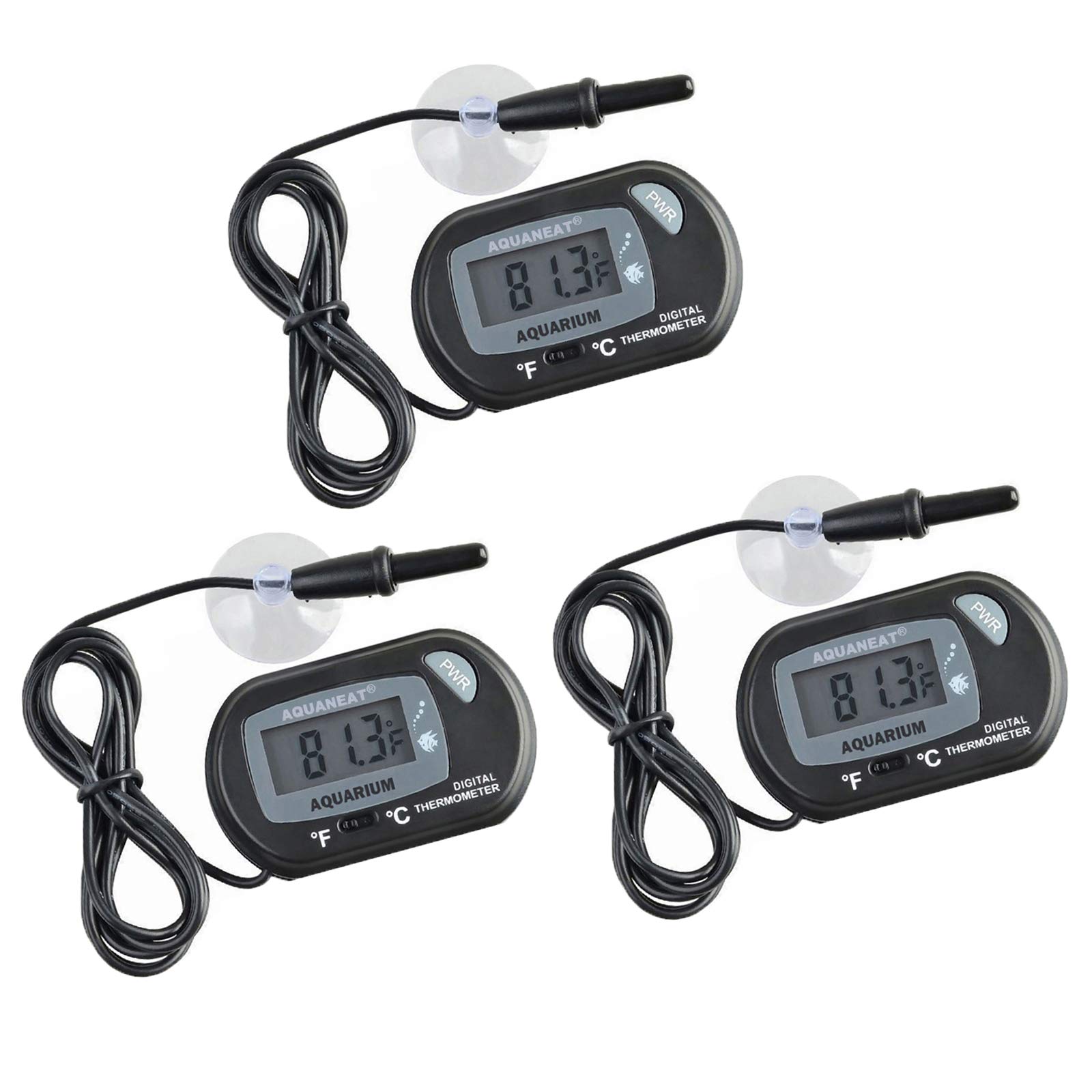 DIGITEN Fish Tank Thermometer Digital Aquarium Thermometer with Large