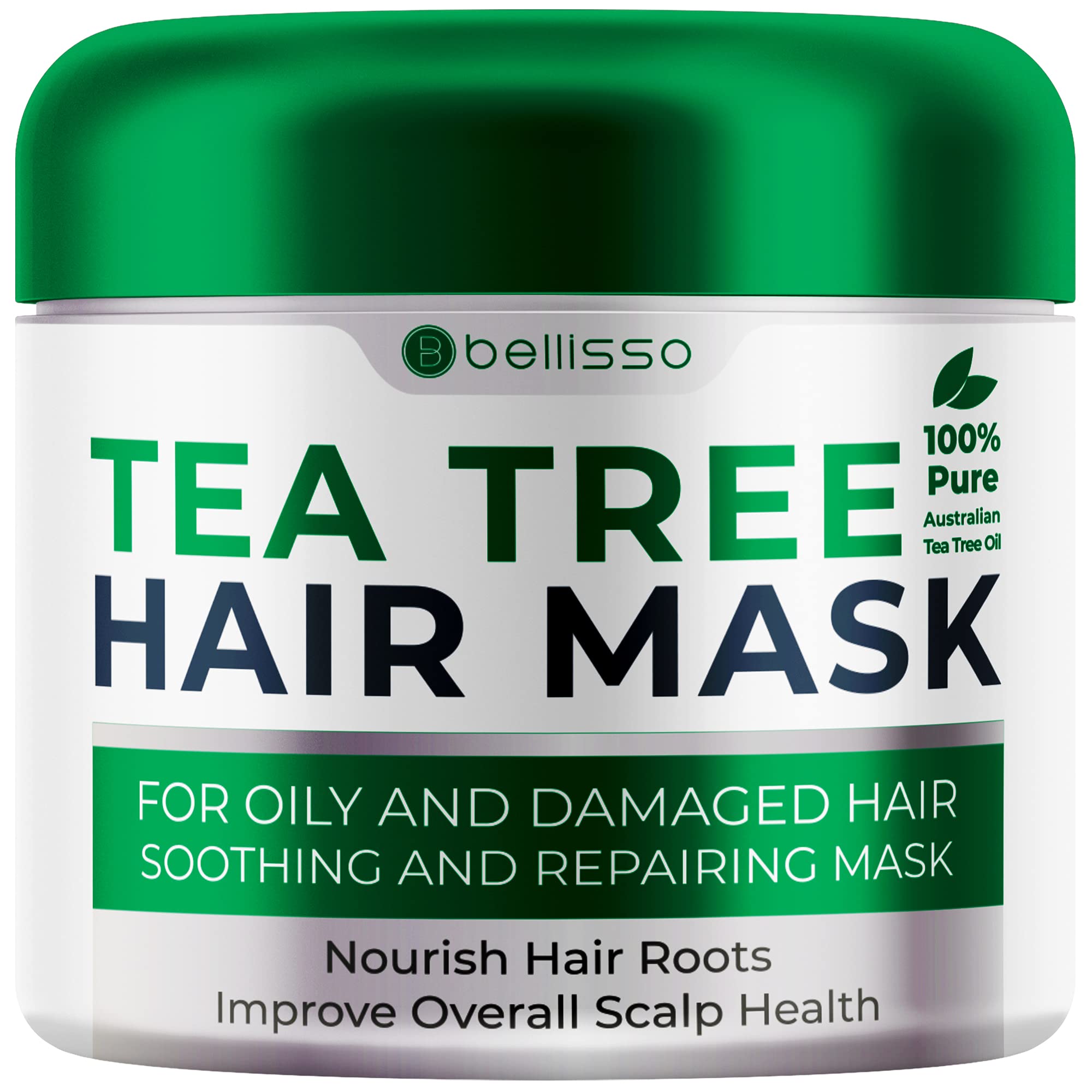 Tea Tree Oil Hair Mask - Products for Dry Damaged Hair, Deep Conditioner  Treatment - Intense Hydration Care and Protein Moisture Repair for Women