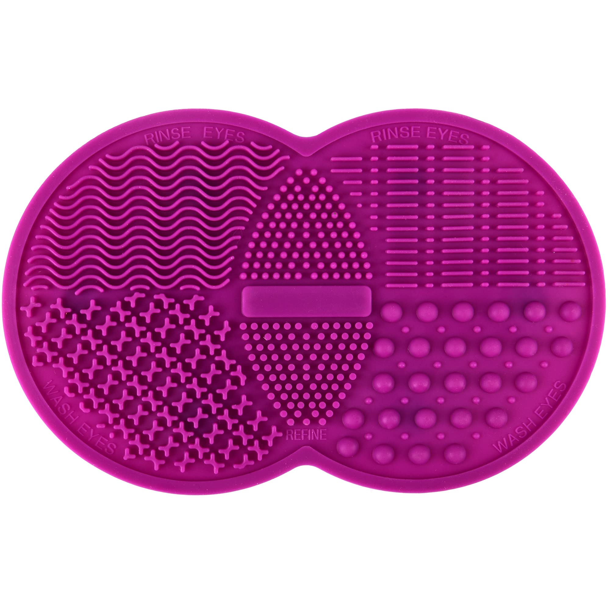 Silicone Makeup Brush Cleaner Pad - Efficient Washing Scrubber Board and  Cleaning Mat for Makeup Brushes TIKA