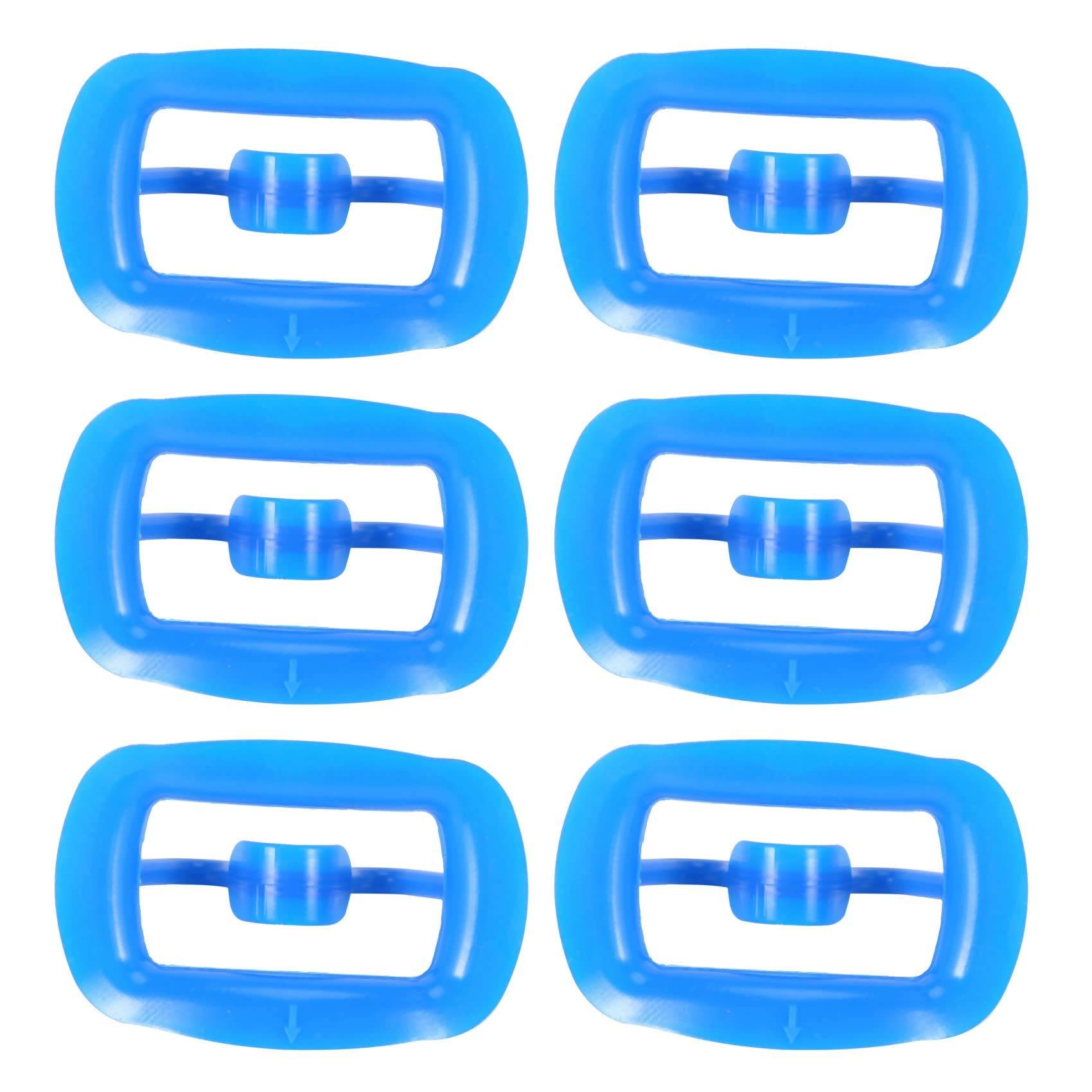 Jufum Blue Neue 6PC Dental Retractor Set - Soft Silicone Intraoral Lip ...