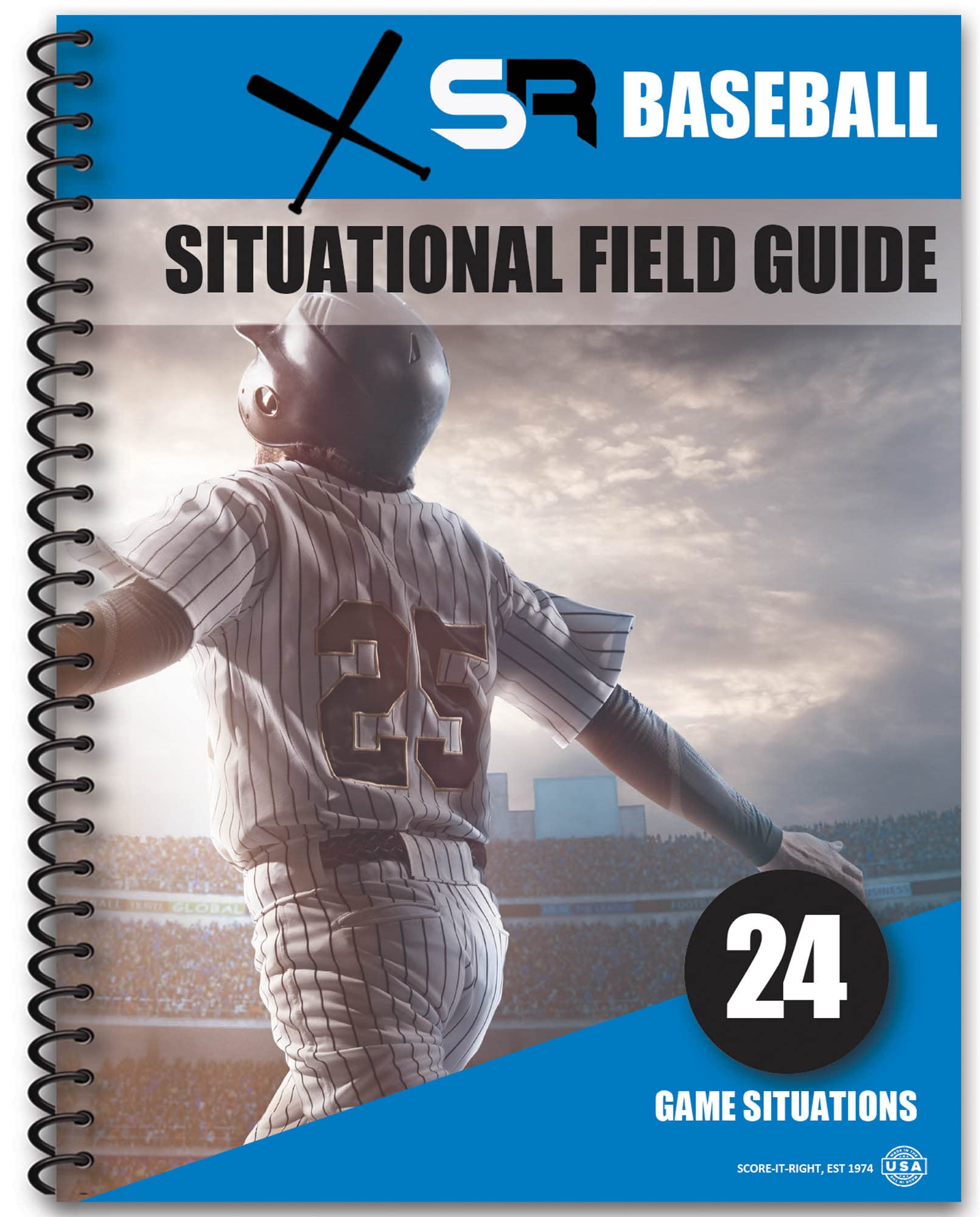 Score It Right Baseball Situational Guide Premium Field Guide for