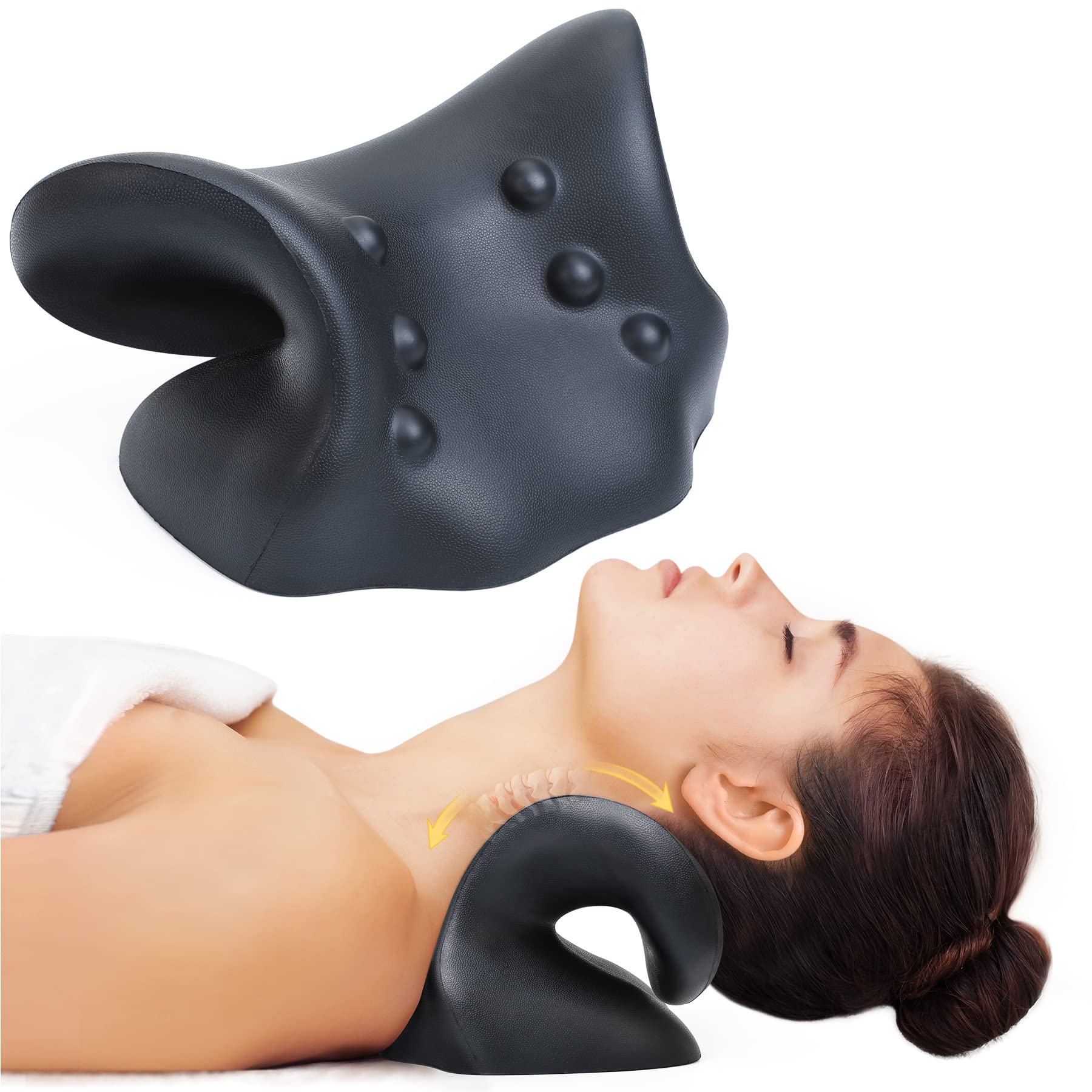 Neck and Shoulder Relaxer, Cervical Traction Device for TMJ Pain