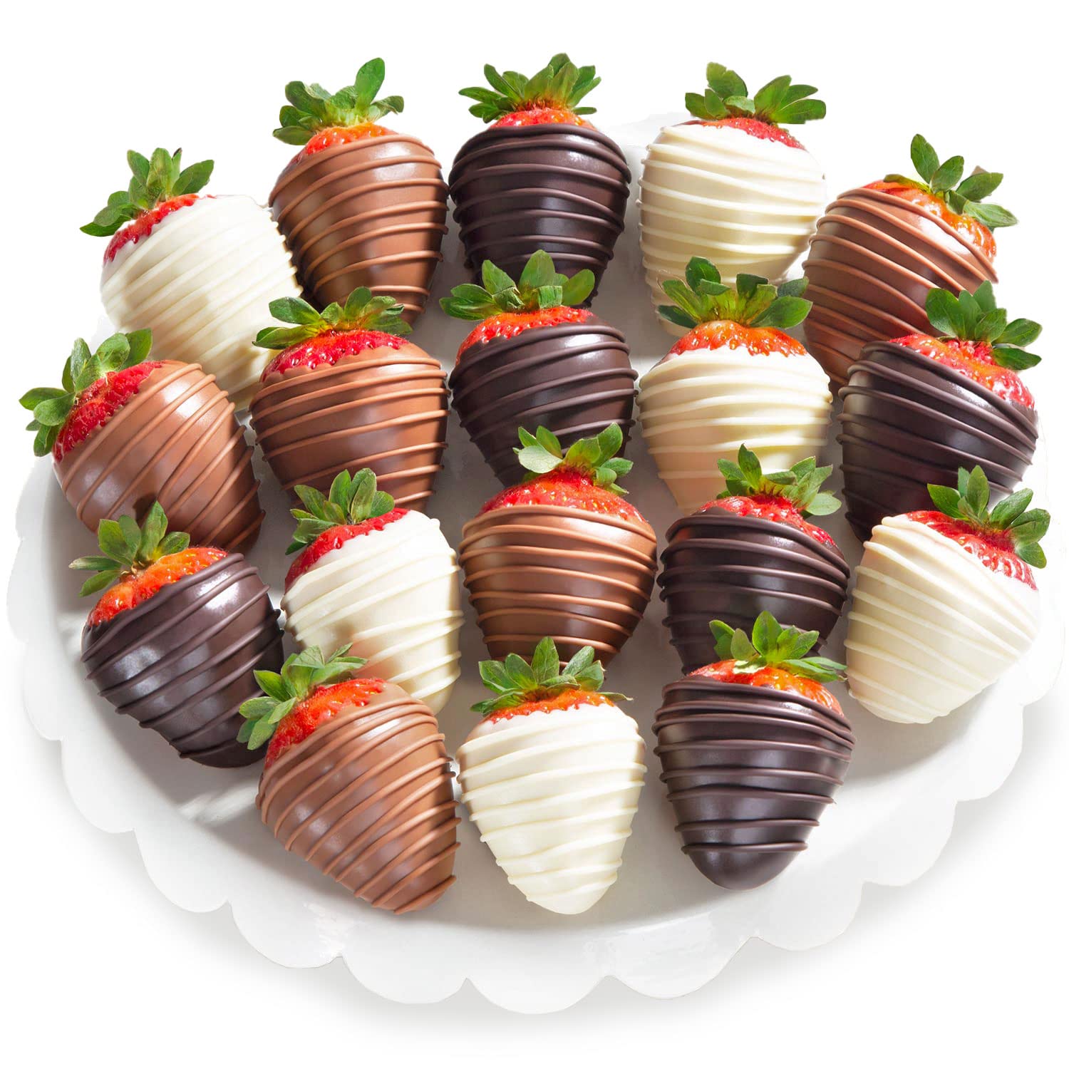 A Gift Inside 18 Berry Bites Chocolate Covered Strawberries (Fun Size)