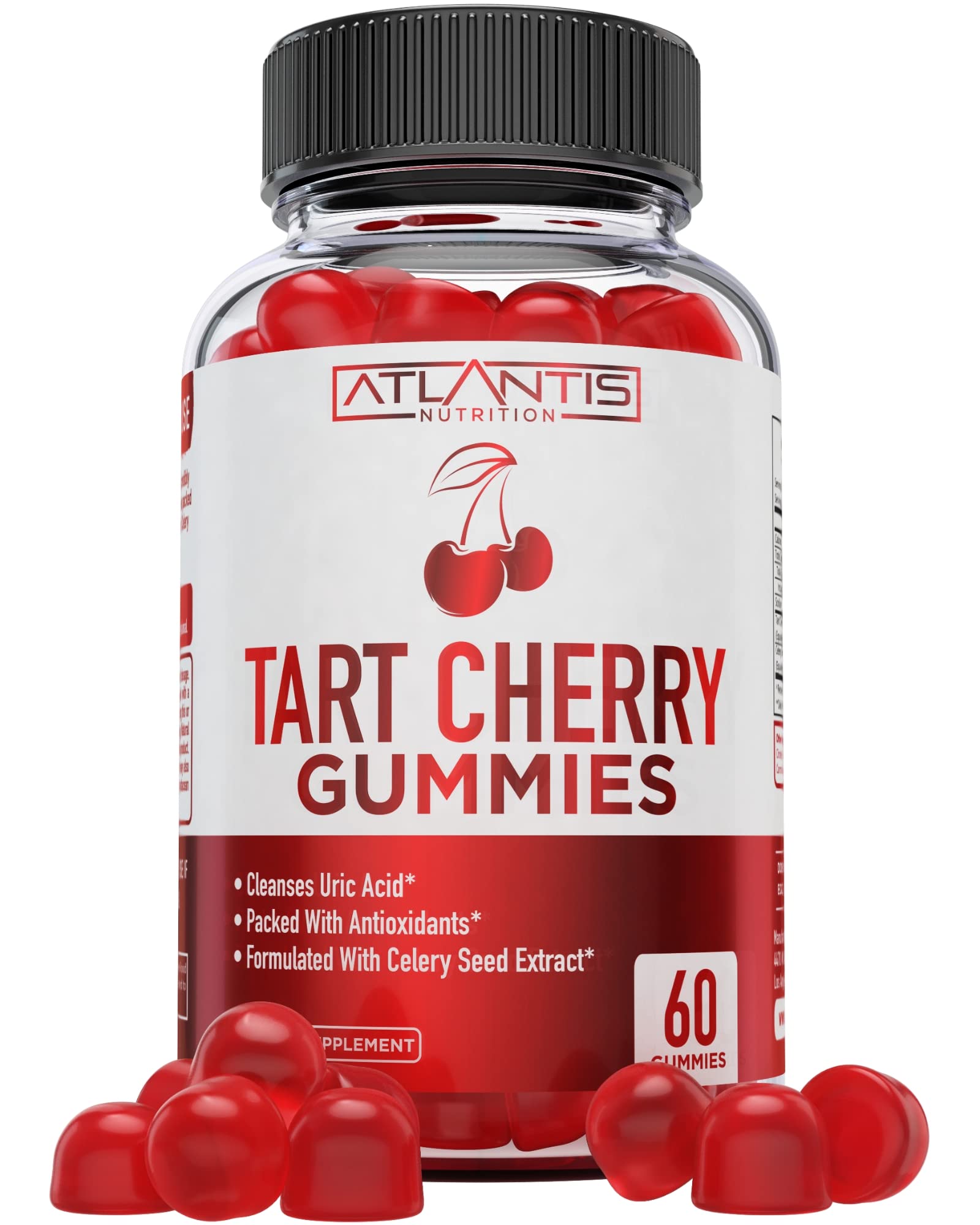 Tart Cherry Gummies with Celery Seed Extract - Advanced Uric Acid