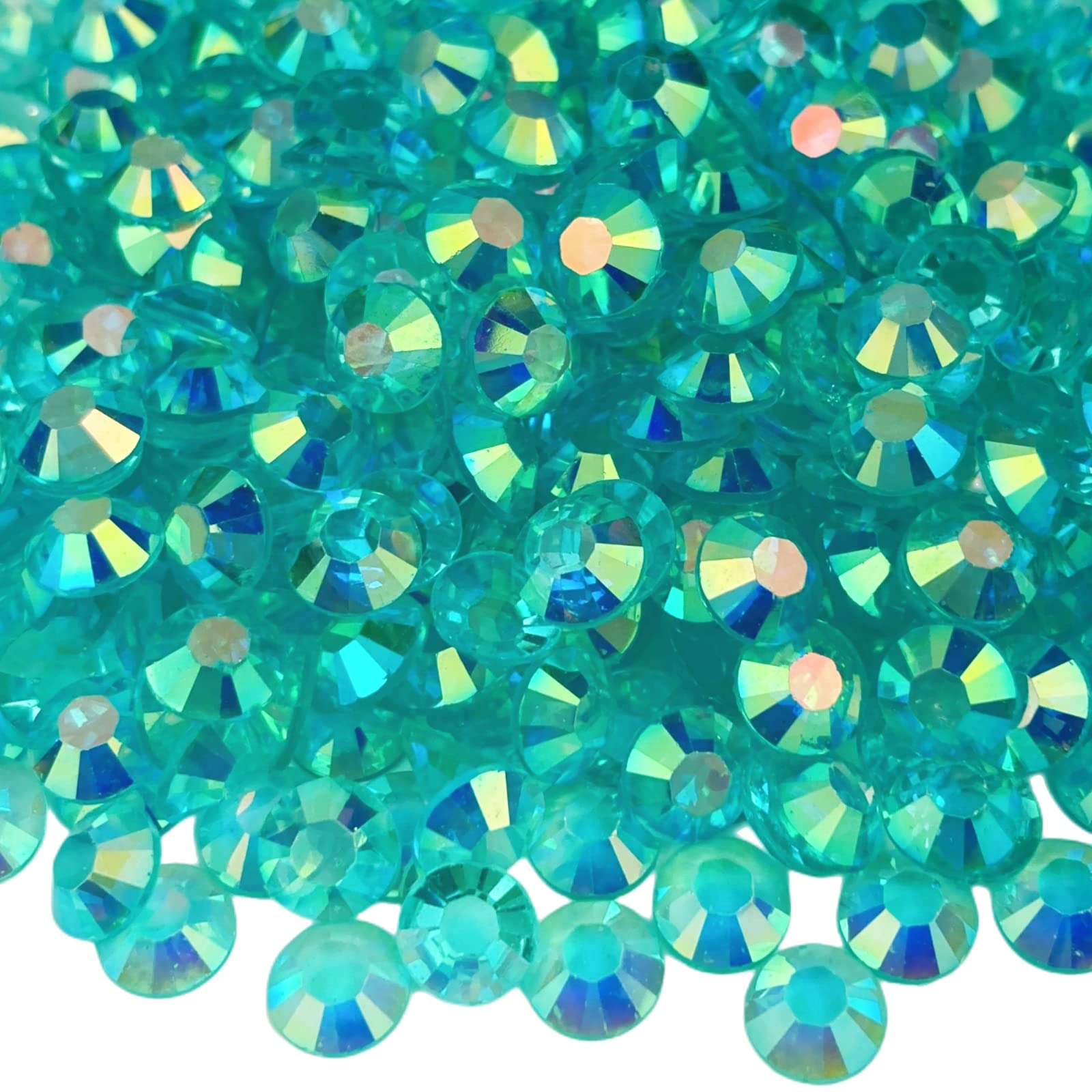 Resin Flatback Rhinestones 10000pcs 3mm Resin Rhinestone Round Flatback  Crystal AB Resin Rhinestone for Clothes Bottles Tumblers Cups DIY Face  Makeup Nail Art(Lake Blue AB) T8 Transparent Lake Blue AB 3mm/10000pcs