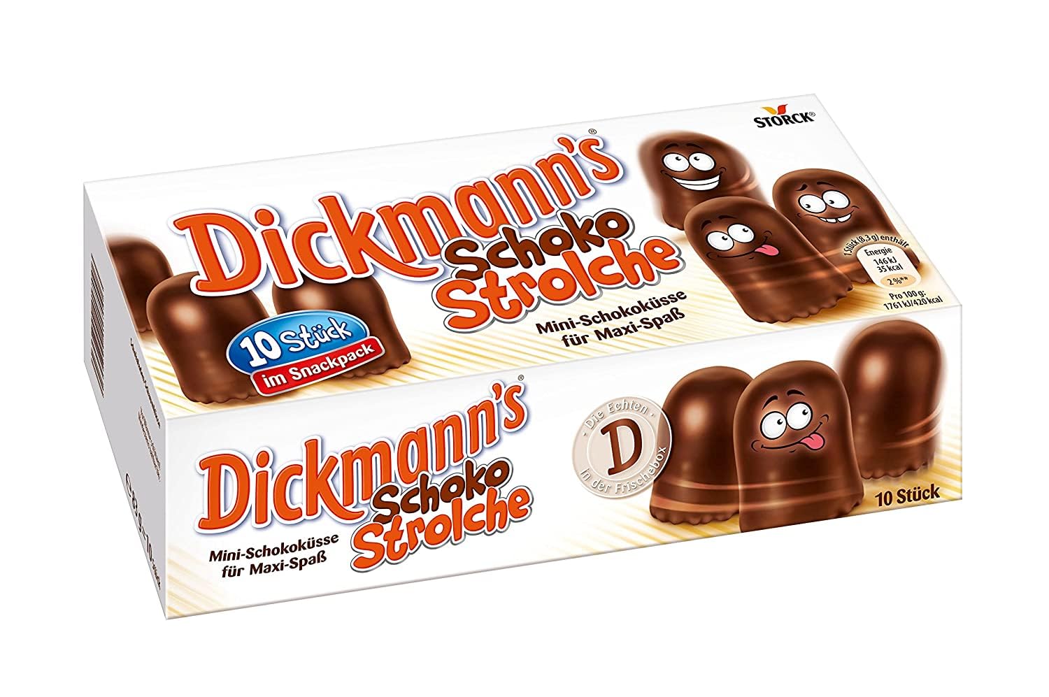 Mini Dickmann's Schoko Trio & ノーマル Mini Dickmann's Schoko Trio – Storck – 200g