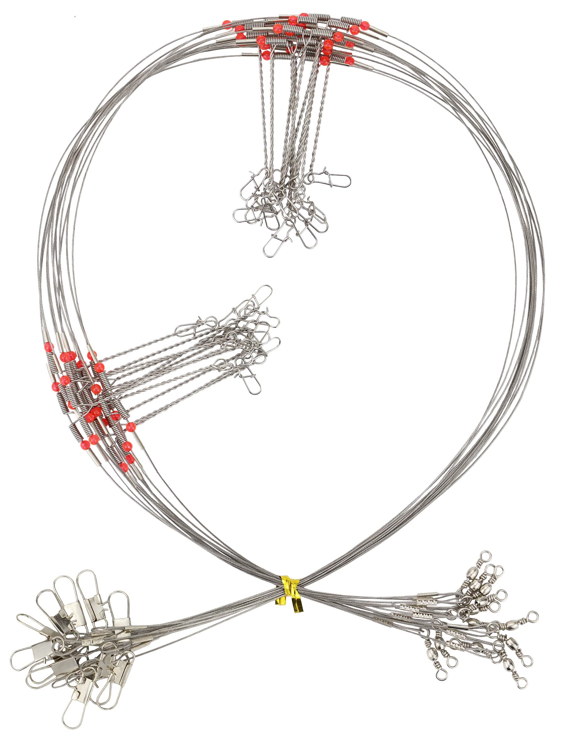 Fishing Leaders with Swivels Assortment – Fishing Leader Line for Fishing  Rigs - Fishing - Los Angeles, California