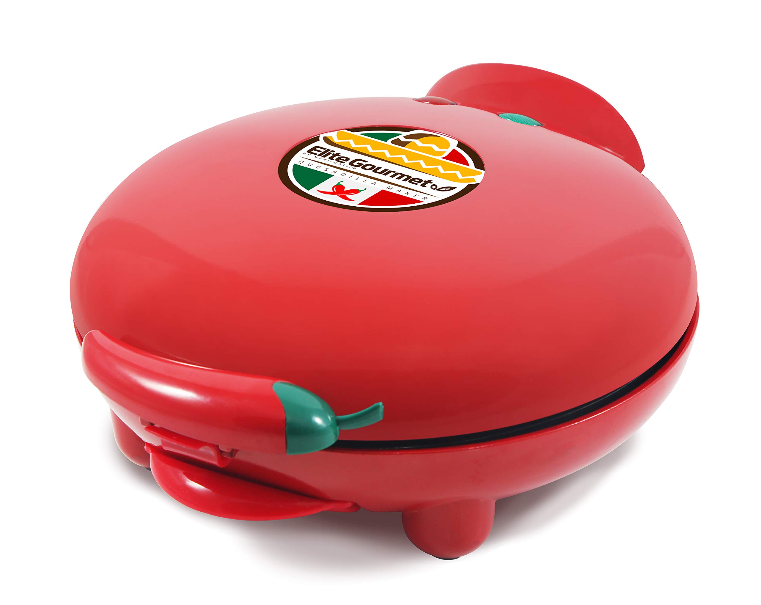 Taco Tuesday 10 in. Electric Quesadilla Maker - Red