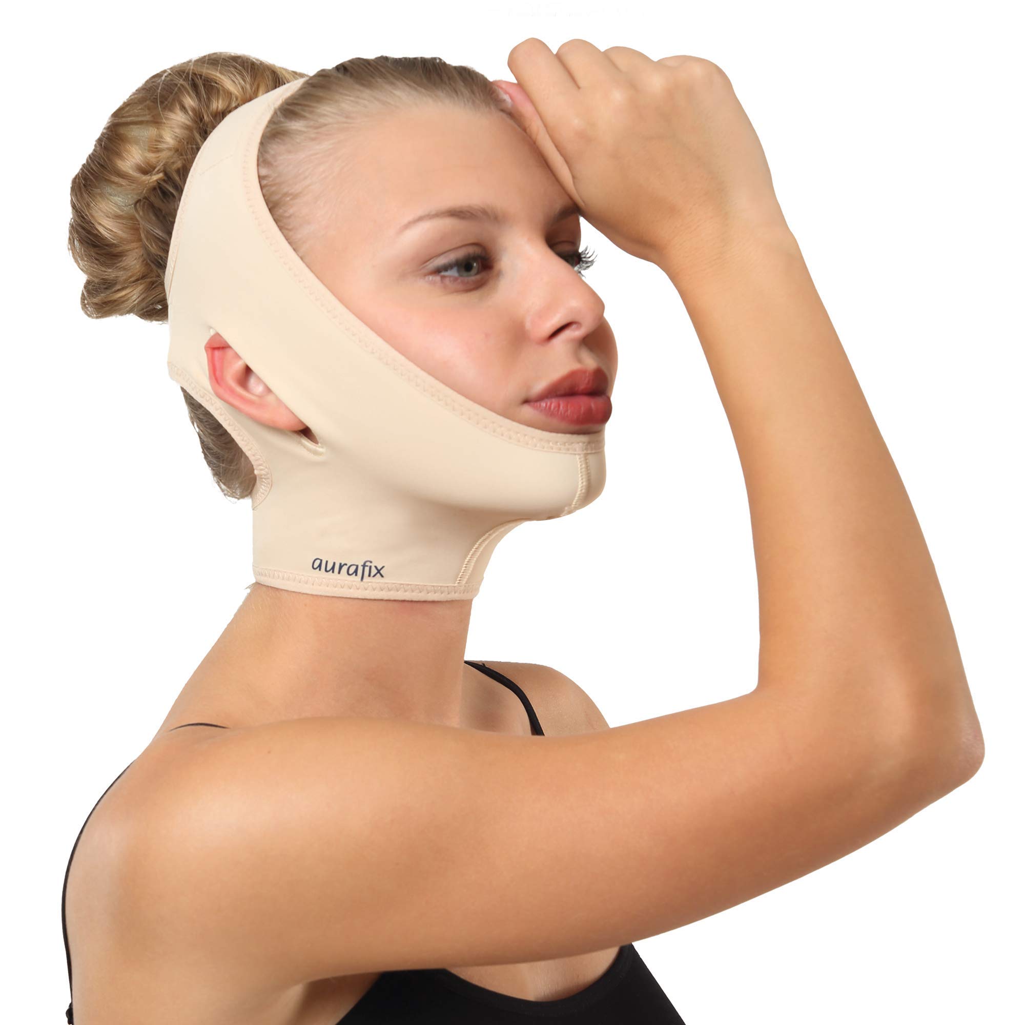 Best Face Strap With Lipofoam Neck Compression With Chin Lipo Foam