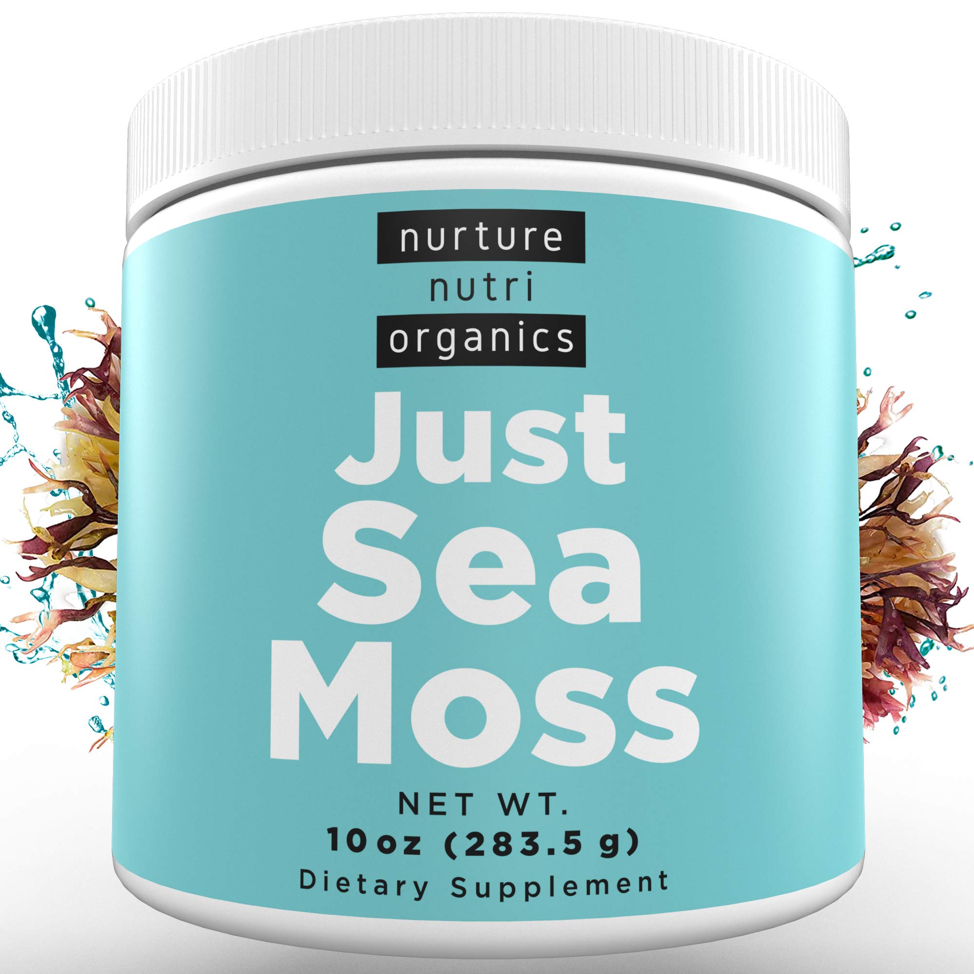 Nurture Nutri Just Sea Moss Powder (10oz / 283g) | Sea Moss Organic ...