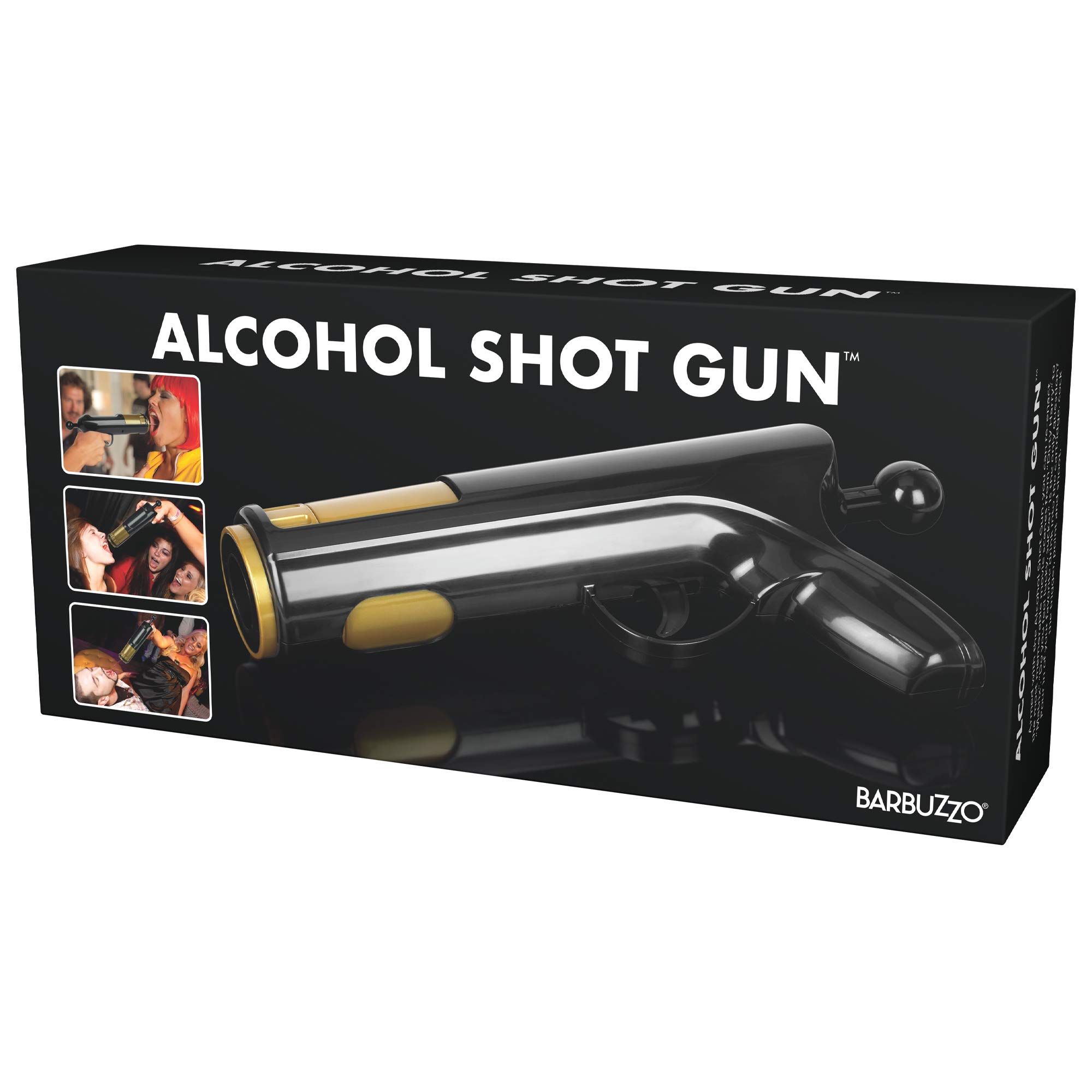 The Original Alcohol Shot Gun - Load Your Favorite Alcohol, Shoot