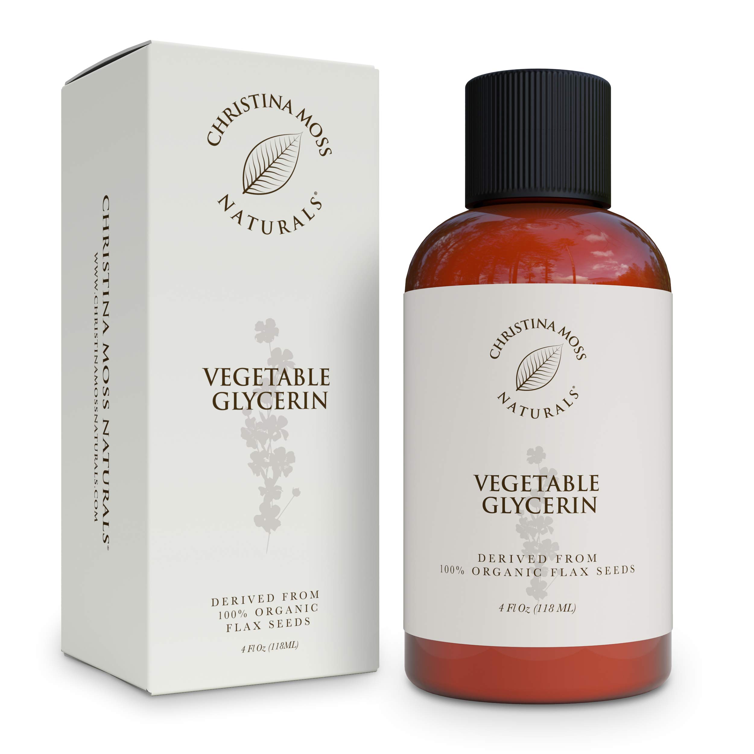100% Pure Liquid Glycerin - Vegetable Glycerine Food Grade - Glycerin Liquid For Skin Made From Organic Flax Seeds - Vegetable Glycerin For Skin, Face, Hands, Hair, Soaps, Body Washes, Shampoo – 4oz 100% Pure Liquid Glycerin - Vegetable Glycerine Food Grade - Glycerin Liquid For Skin Made From Organic Flax Seeds - Vegetable Glycerin For Skin, Face, Hands, Hair, Soaps, Body Washes, Shampoo – 4oz