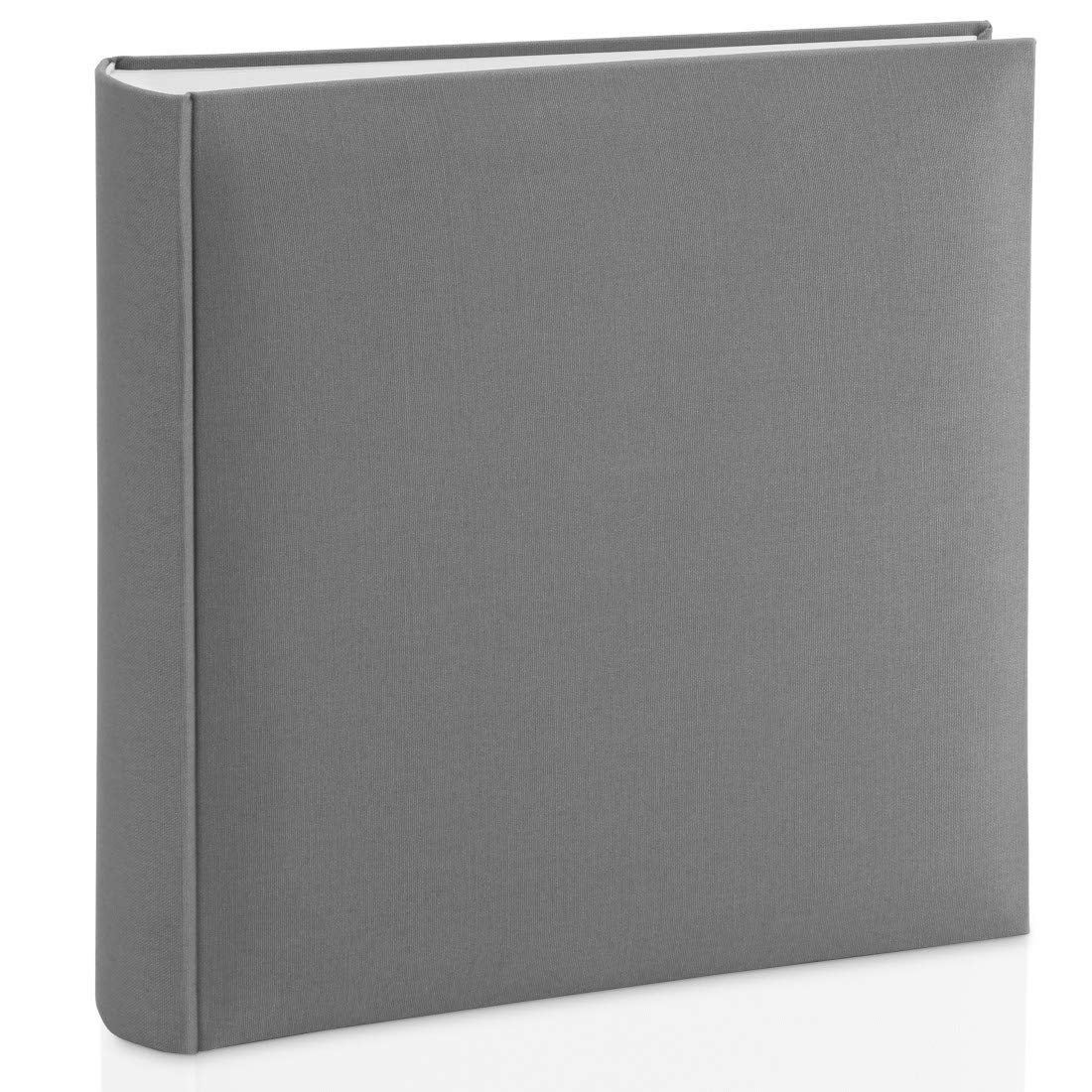 Hama Grand Album Froissé 30x30 Cm, 80 Pagine Bianche In Carta Di Bambù, Per Scrapbooking E Ricordi