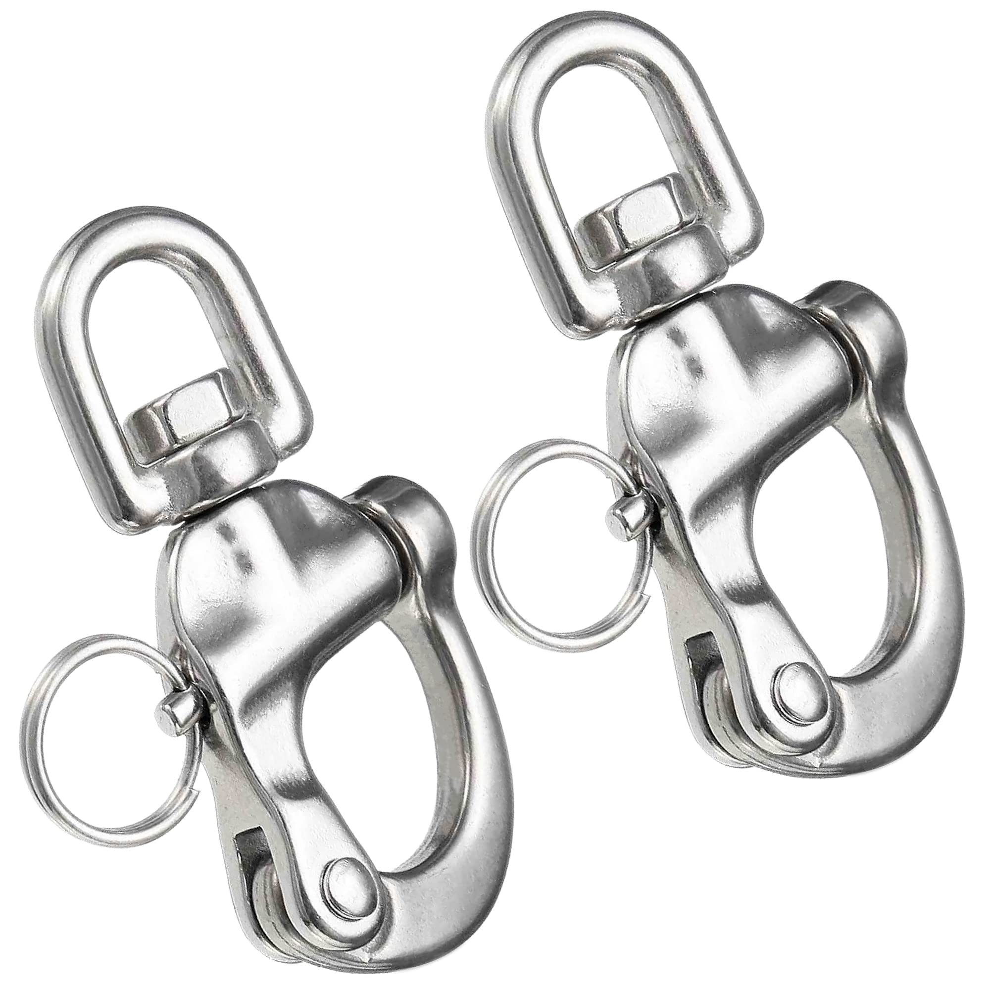 Five Oceans Swivel Eye Snap Shackle Quick Release Bail Rigging for