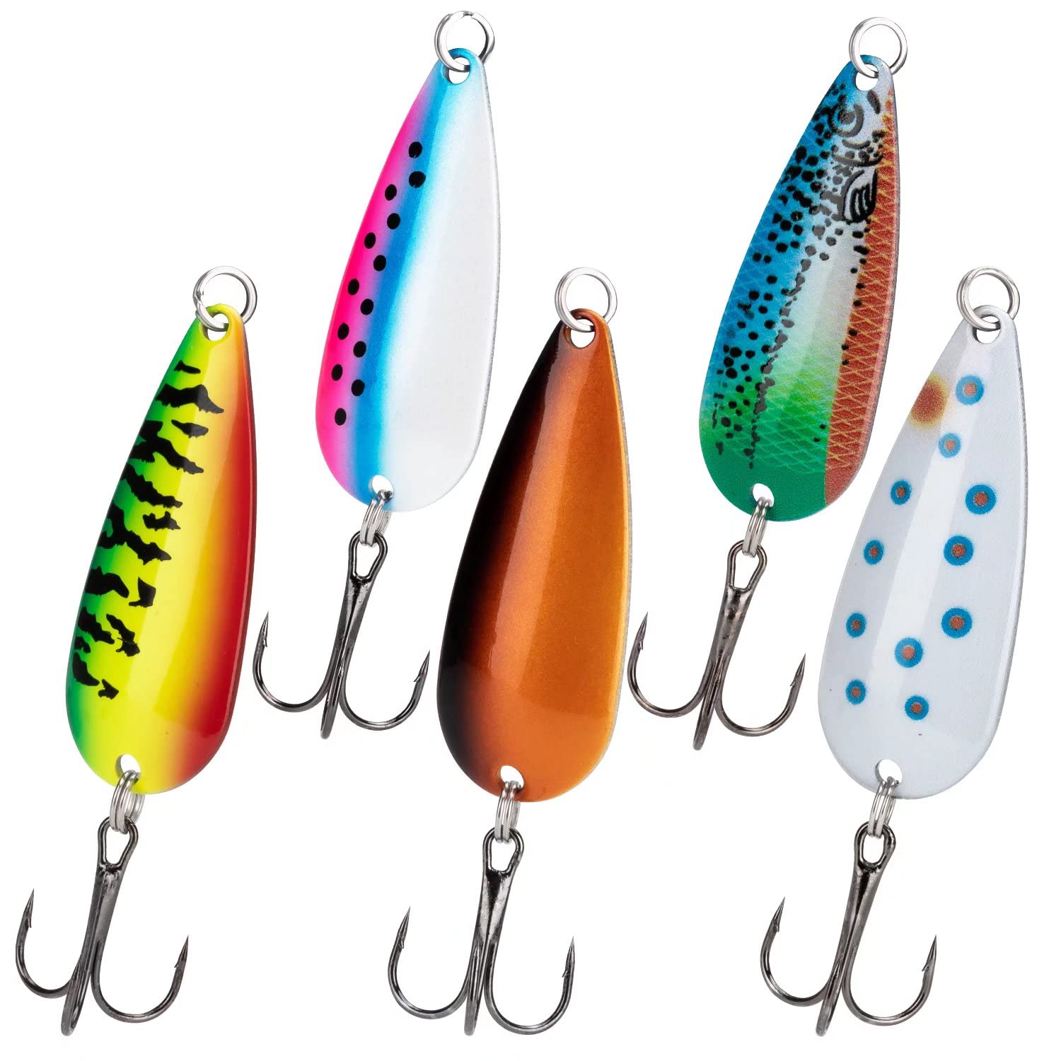 THKFISH Fishing Lures Fishing Spoons Fishing Bait Trout Lures Bass