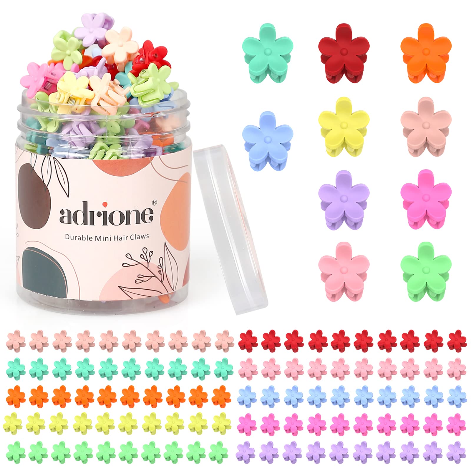 Mini Flower Clips - Multiple Colors – ANDI