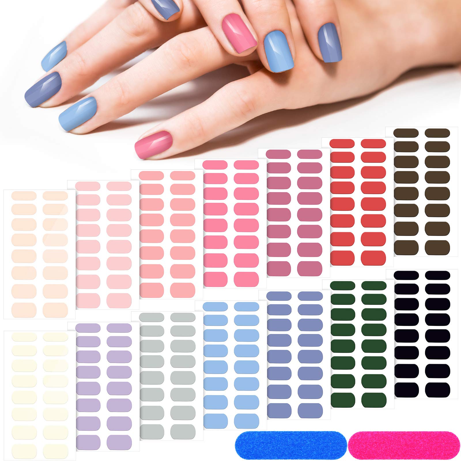 Get Trendy with Blue Nail Wraps: Best Nail Strips for Stunning Nail Art  Designs – shopsawyerandscout