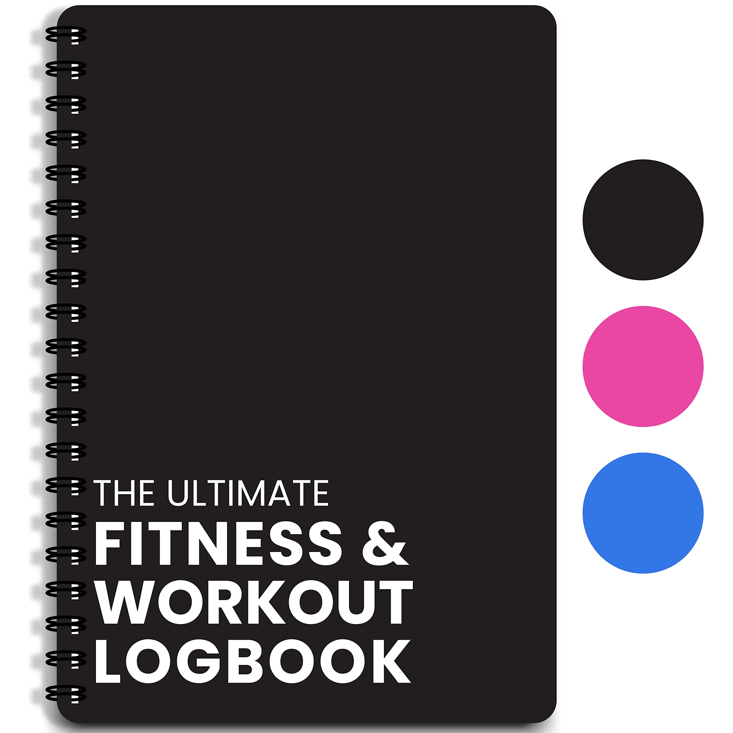 Ultimate Fitness Journal Gym Workout Log Book 6 x 8 Inches Track 100  Workouts - Exercise Weightlifting