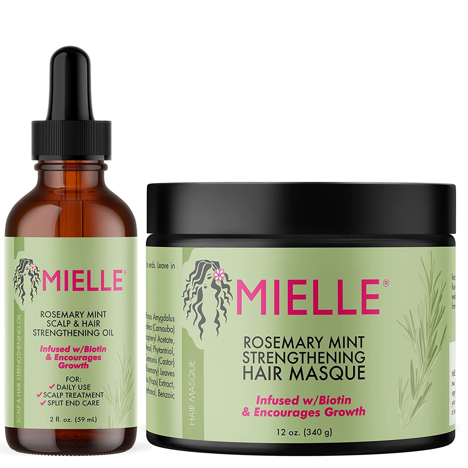 Mielle Rosemary Mint Scalp & Hair Strengthening Oil