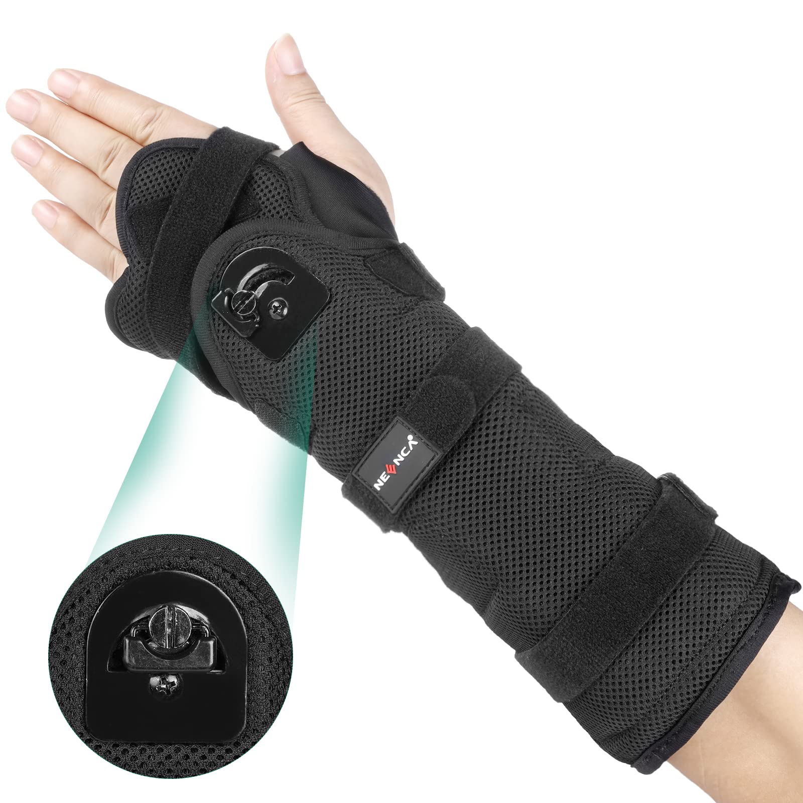 NEENCA Wrist Support Brace, Night Sleep Hand Support Brace with Splints and  Adjustment Knob, Palm Wrist Orthosis - Fits Both Hands -Help With Carpal  Tunnel, Relieve and Treat Wrist Pain or Injuries