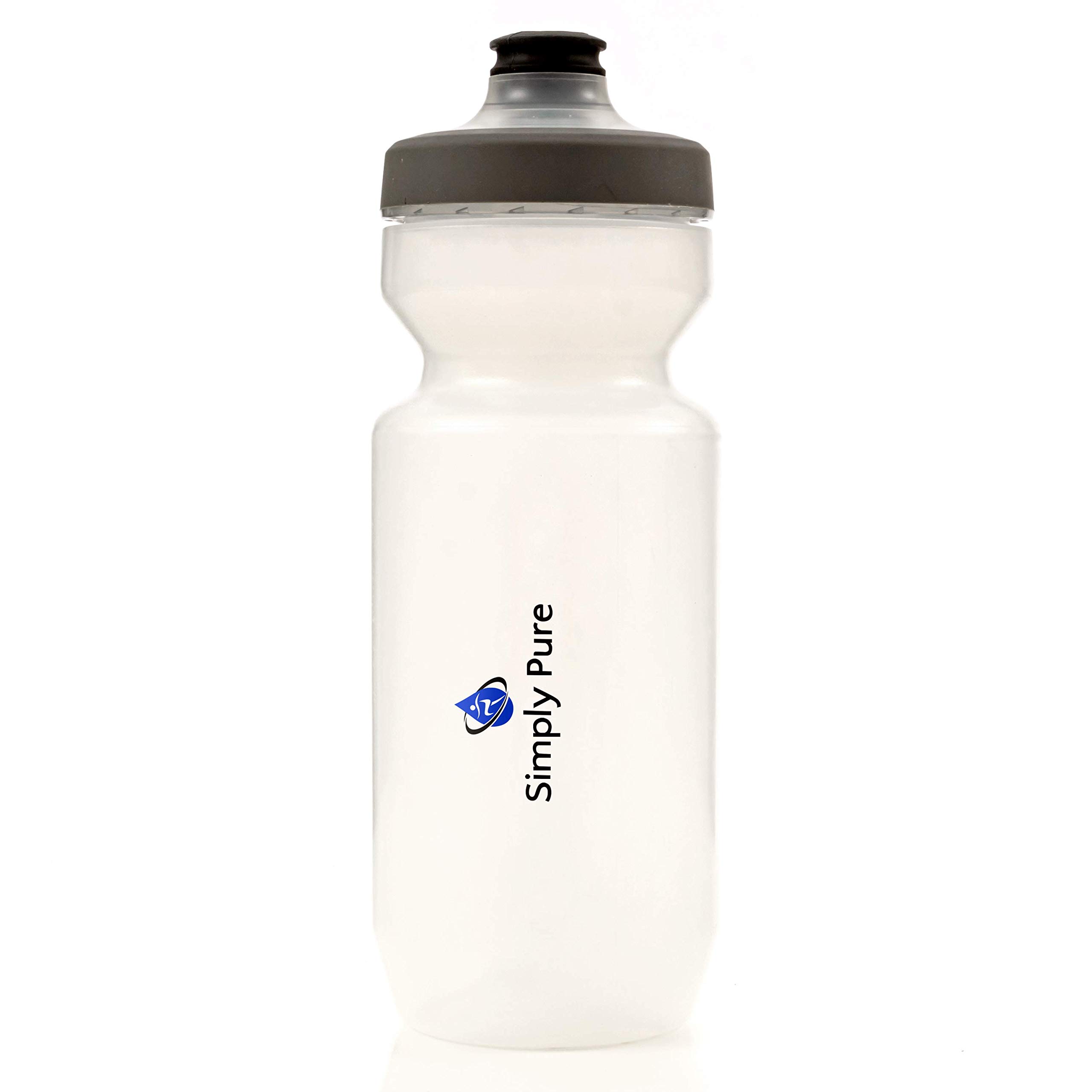 50 Strong Sports Squeeze Water Bottle Two Pack - 22 oz. Bottles