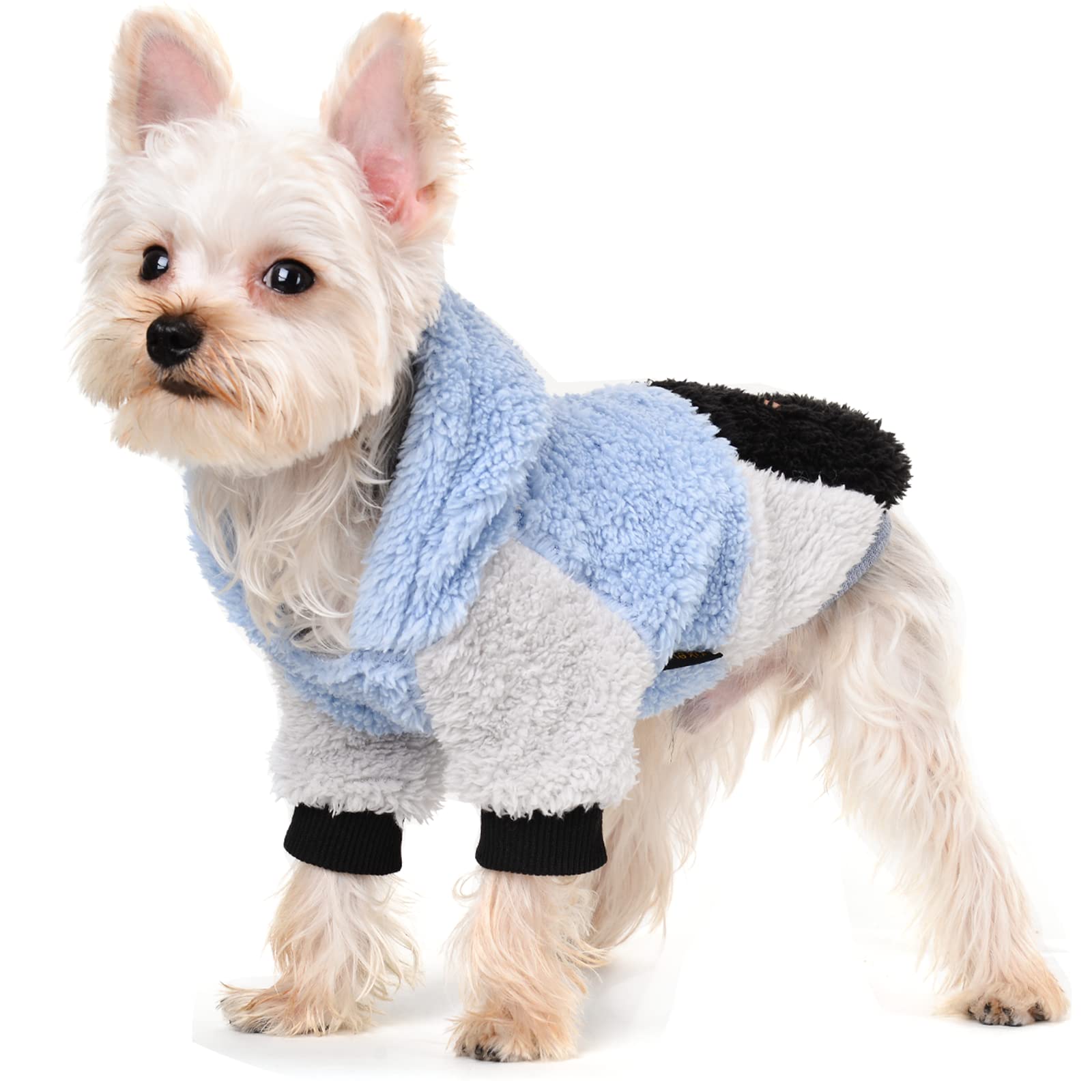  Dog Sweaters for Small Dogs, Chihuahua Fleece Clothes, XS Dog  Clothes Winter Warm Puppy Sweaters Boys Girls Tiny Dog Outfits for Teacup  Yorkie, Pet Cat Clothing (Medium) : Pet Supplies
