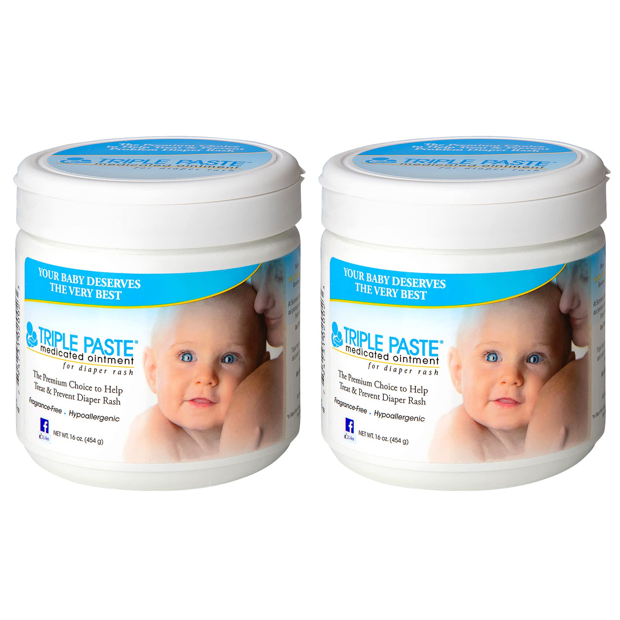 Triple Paste - Medicated Ointment for Diaper Rash