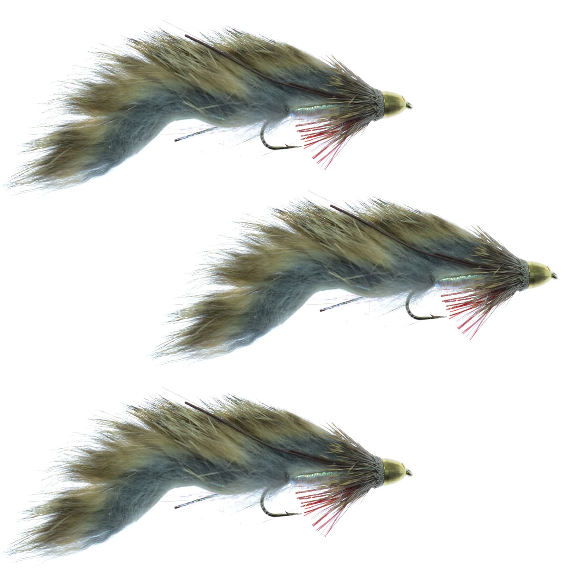 The Fly Fishing Place Zuddler Cone Head Lunchables Streamer Fly Fishing  Flies - Bass and Big Trout
