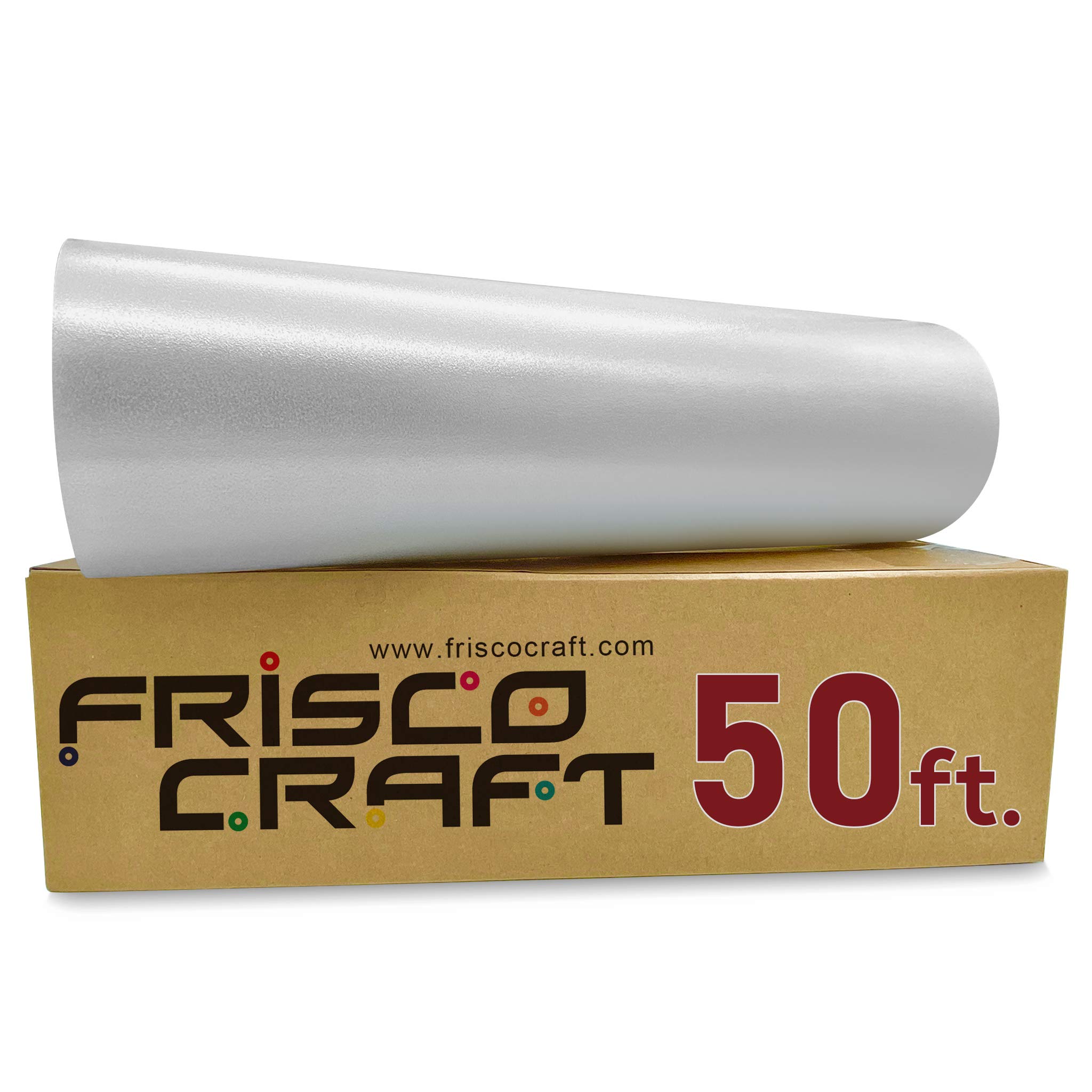 Frisco Craft C-370 Transfer Tape for Vinyl 12 x 50 Feet Clear Lay
