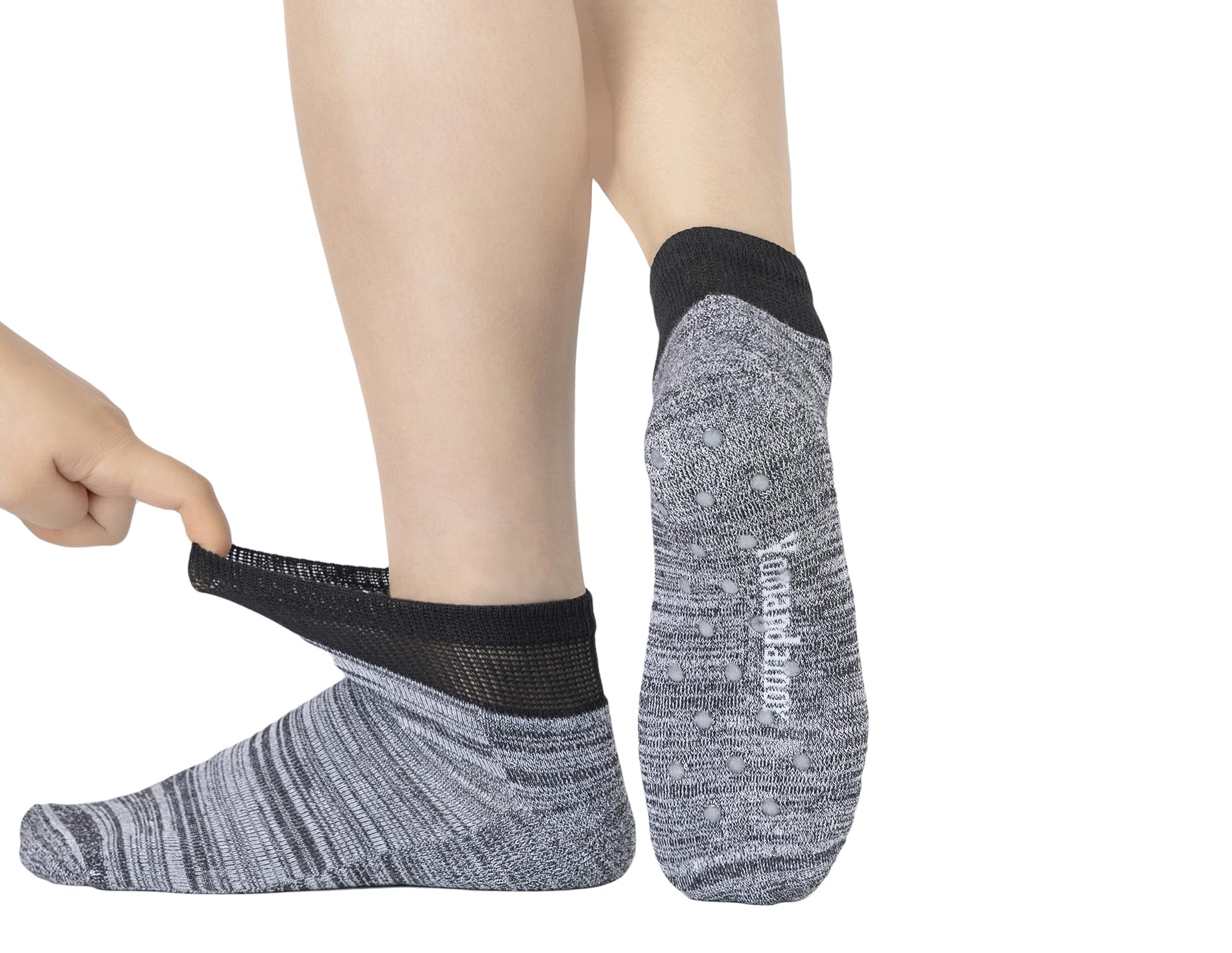 Low Cut Black Diabetic Socks