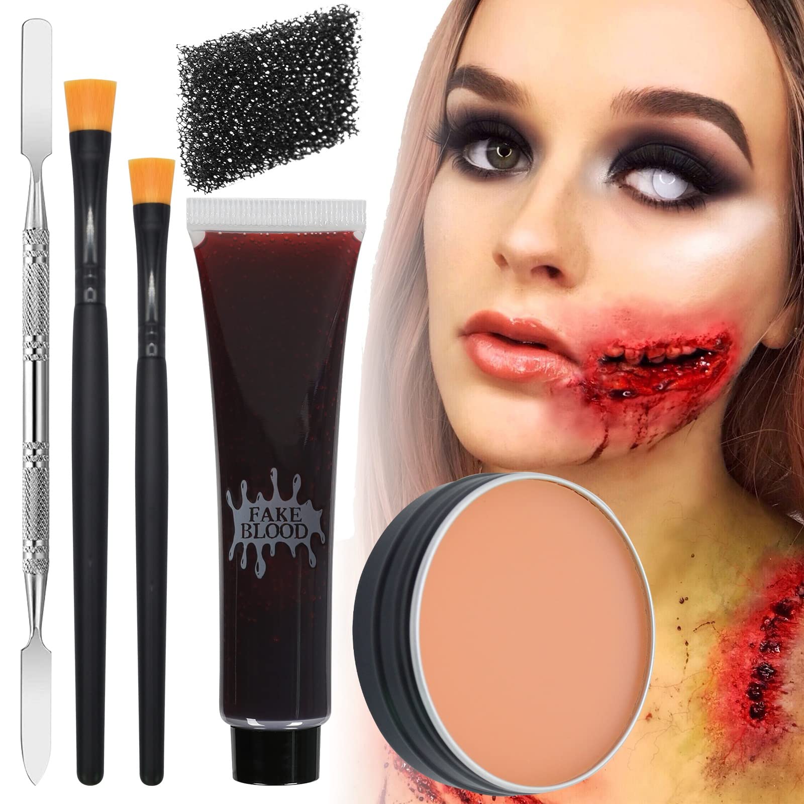 PHOEBE Halloween Makeup Kit Scar Wax SFX Makeup Kit for Special Effects  Makeup Ideal to Use