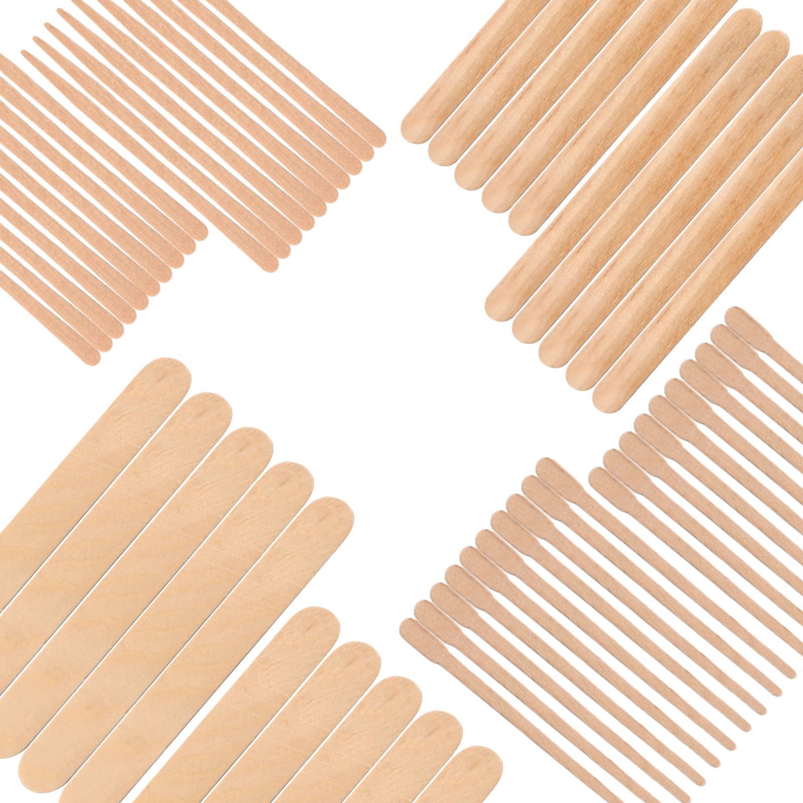  minkissy 600 Pcs Disposable Wax Spatulas Wax Sticks for Hair  Removal Popsicle Craft Sticks Hair Removal Wax Sticks Spatula for Waxing  Spatula Wax Hair Removal Stick Wooden Bamboo : Beauty