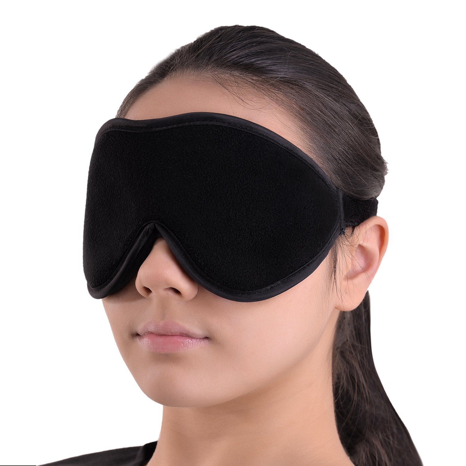 Sleep Mask Blindfold Eye Shades - 100% Light Blocking - Blackout