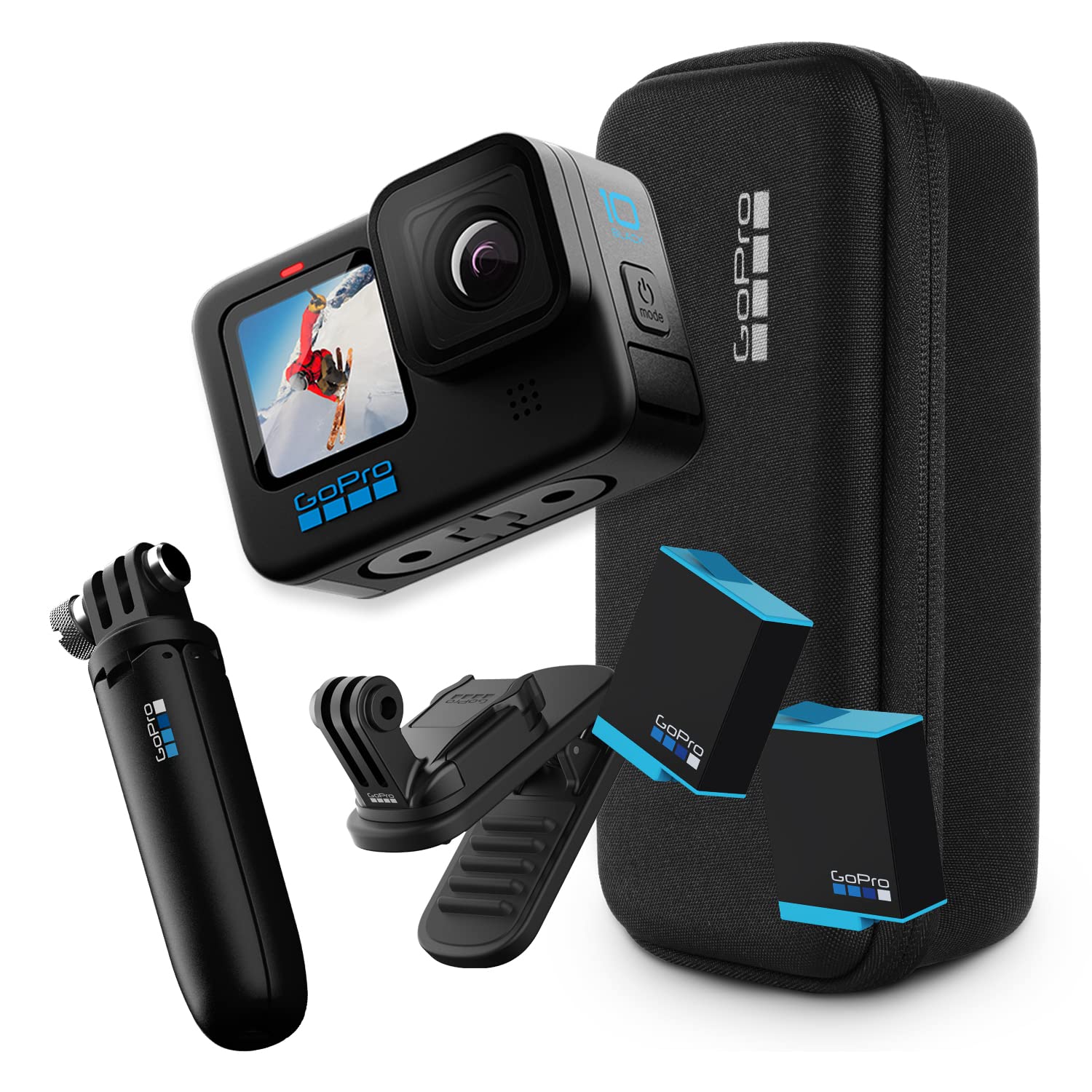 GoPro HERO10 Black Accessory Bundle - Includes HERO10 Camera