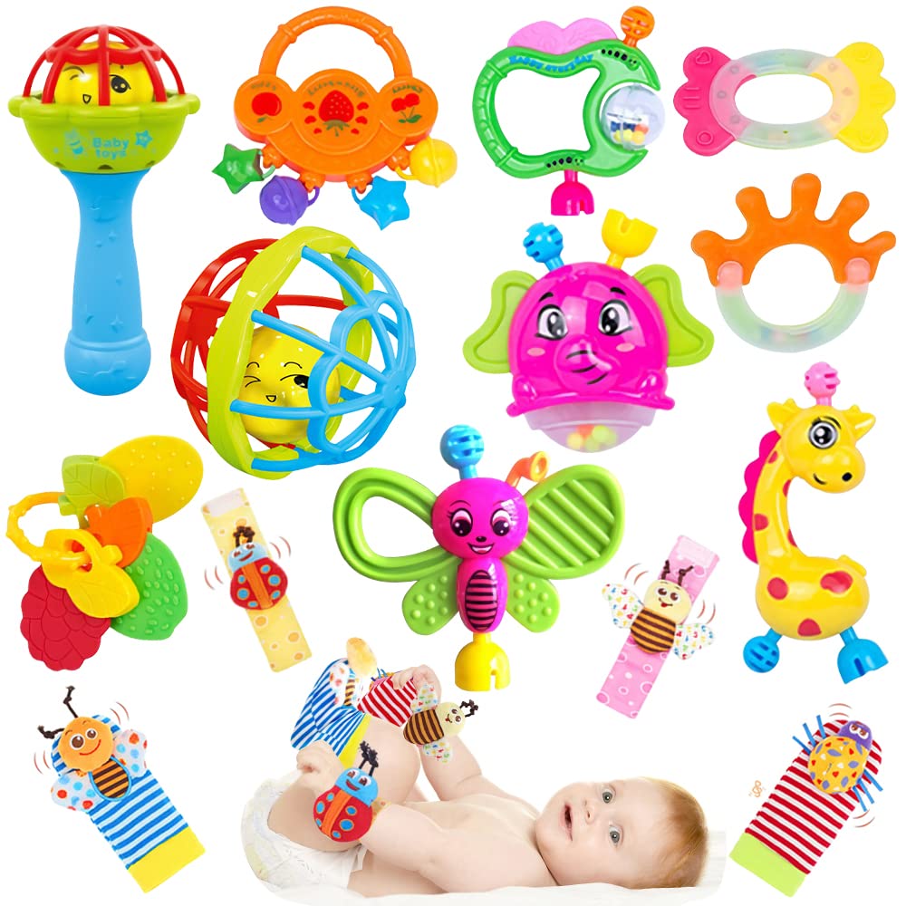 Baby Rattle Toys Set Infant