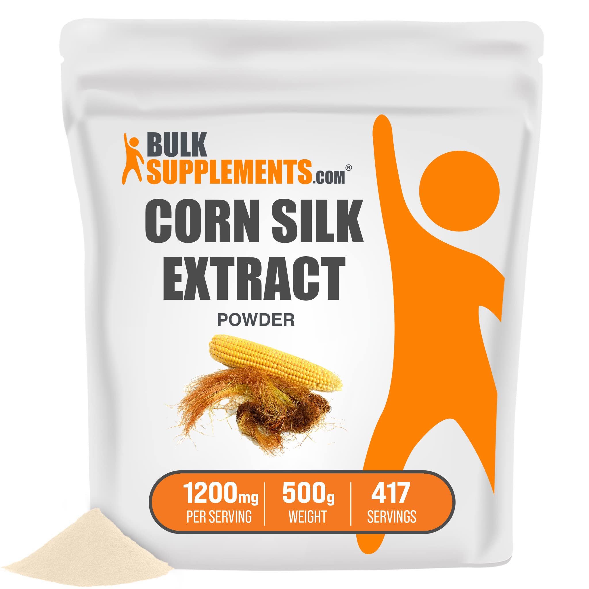 BulkSupplements.com Corn Silk Extract Powder - Corn Extract - Corn Silk  Supplement - Bladder Support for Women & Men - Urinary Tract Health for  Women & Men (500 Grams - 1.1 lbs) 1.1 Pound (Pack of 1)