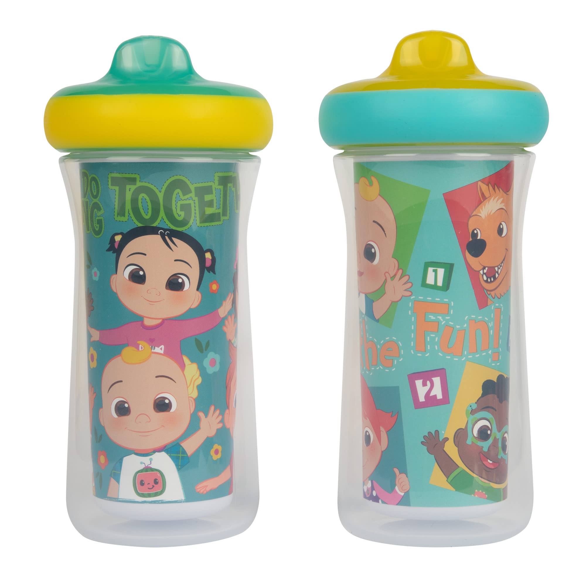 The First Years Cocomelon Kids Insulated Sippy Cups - Dishwasher