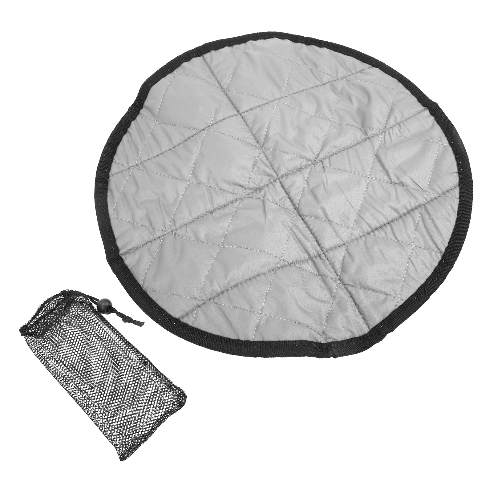 Qqmora Portable Seat Cushion, Moistureproof Rollable Circle Portable Seat  Pad for Outdoor Travel for Park Picnic Grey