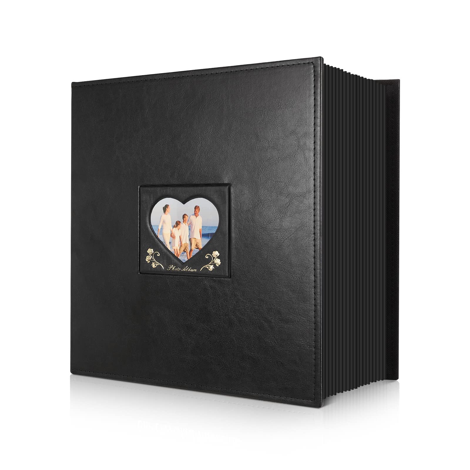 Photo Album 4x6 500 Pockets Photos, Extra Large Capacity Family Wedding  Picture Albums Holds 500 Horizontal and Vertical Photos (500Pockets, Black)  500Pockets Black