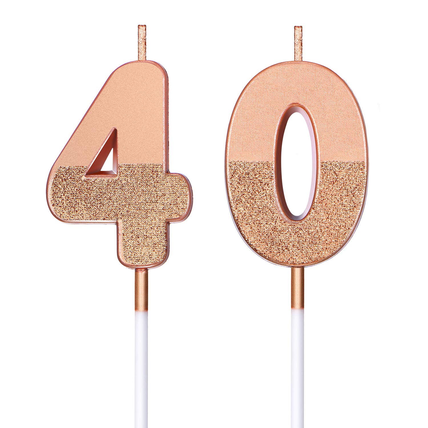 BBTO 21st Birthday Candles Cake Numeral Candles Happy Birthday