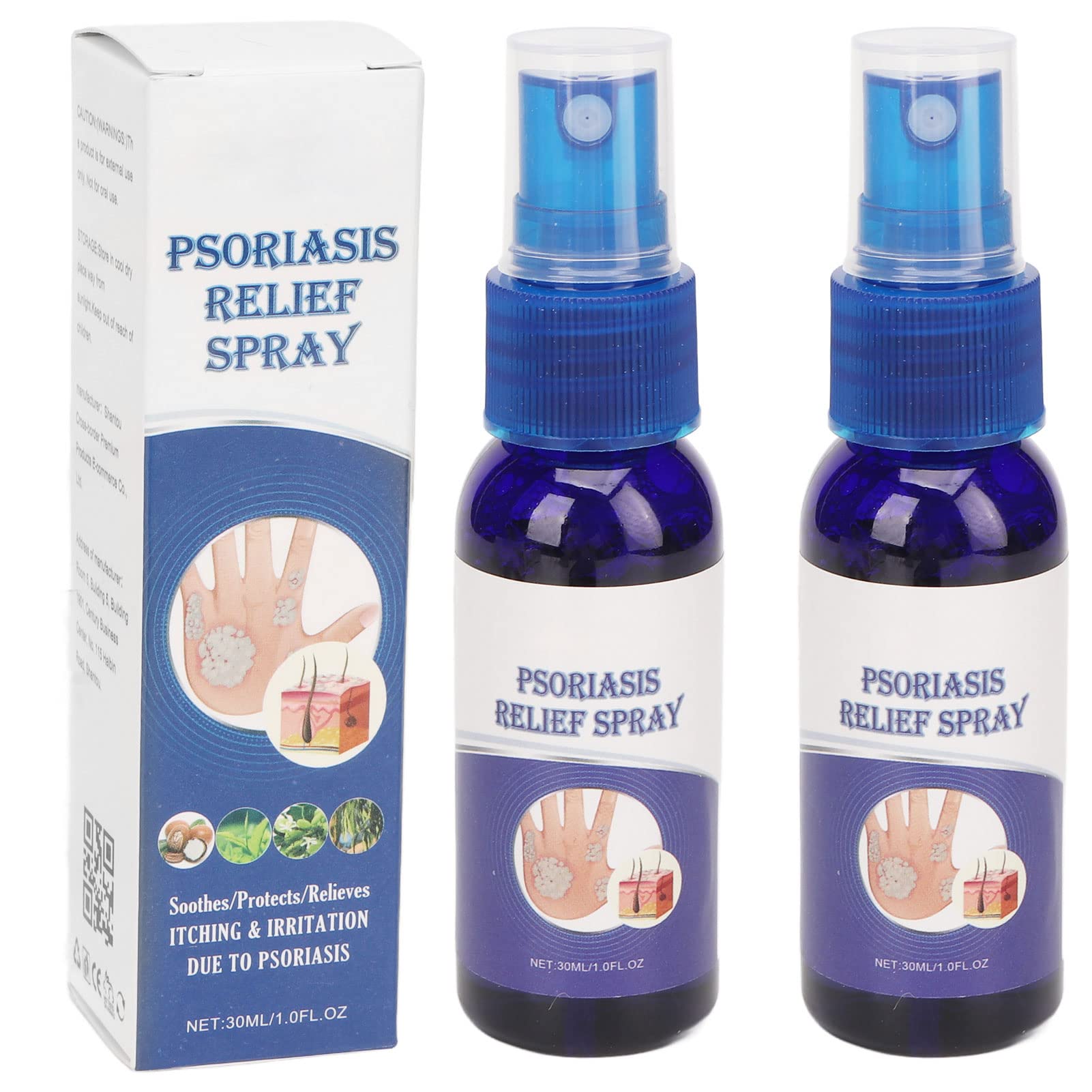 Spray de psoriasis 3PCS, Spray de traitement du Algeria