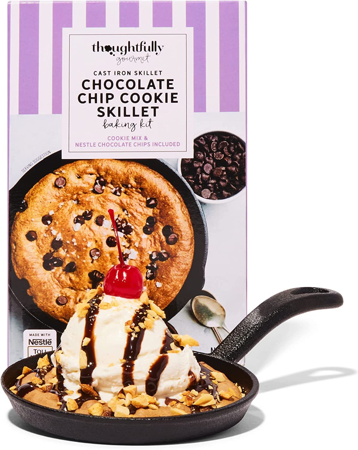 Thoughtfully Gourmet, Cookie Skillet Baking Kit, Made with Nestle